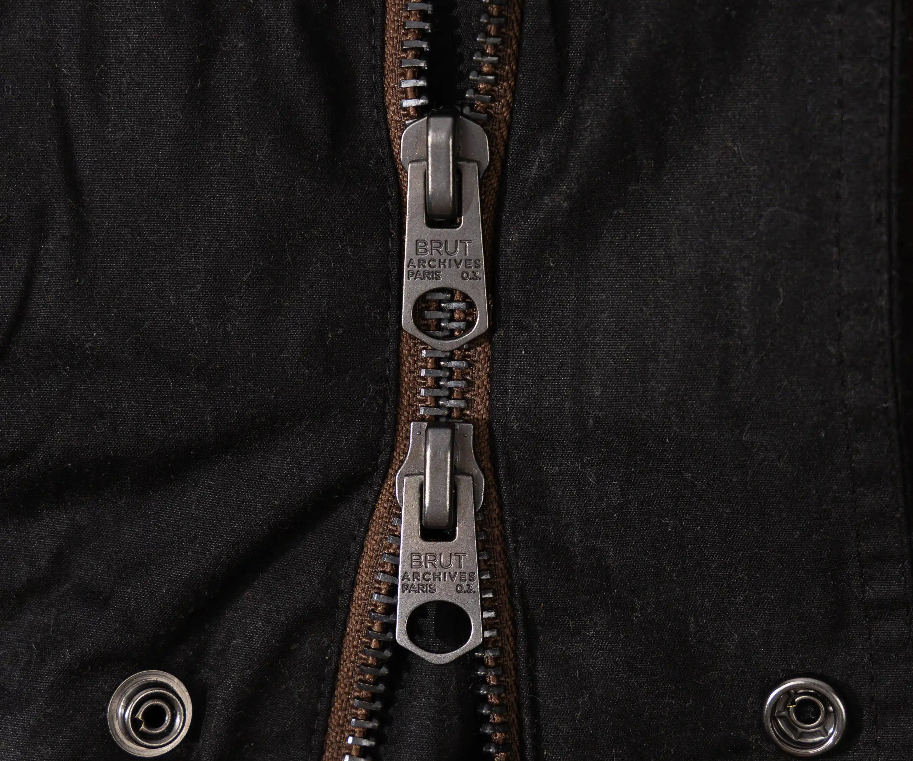 REWORK® STORMFISHER WAX JACKET - N° 041 Coats & Jackets X-LARGE / BROWN - BRUT Clothing