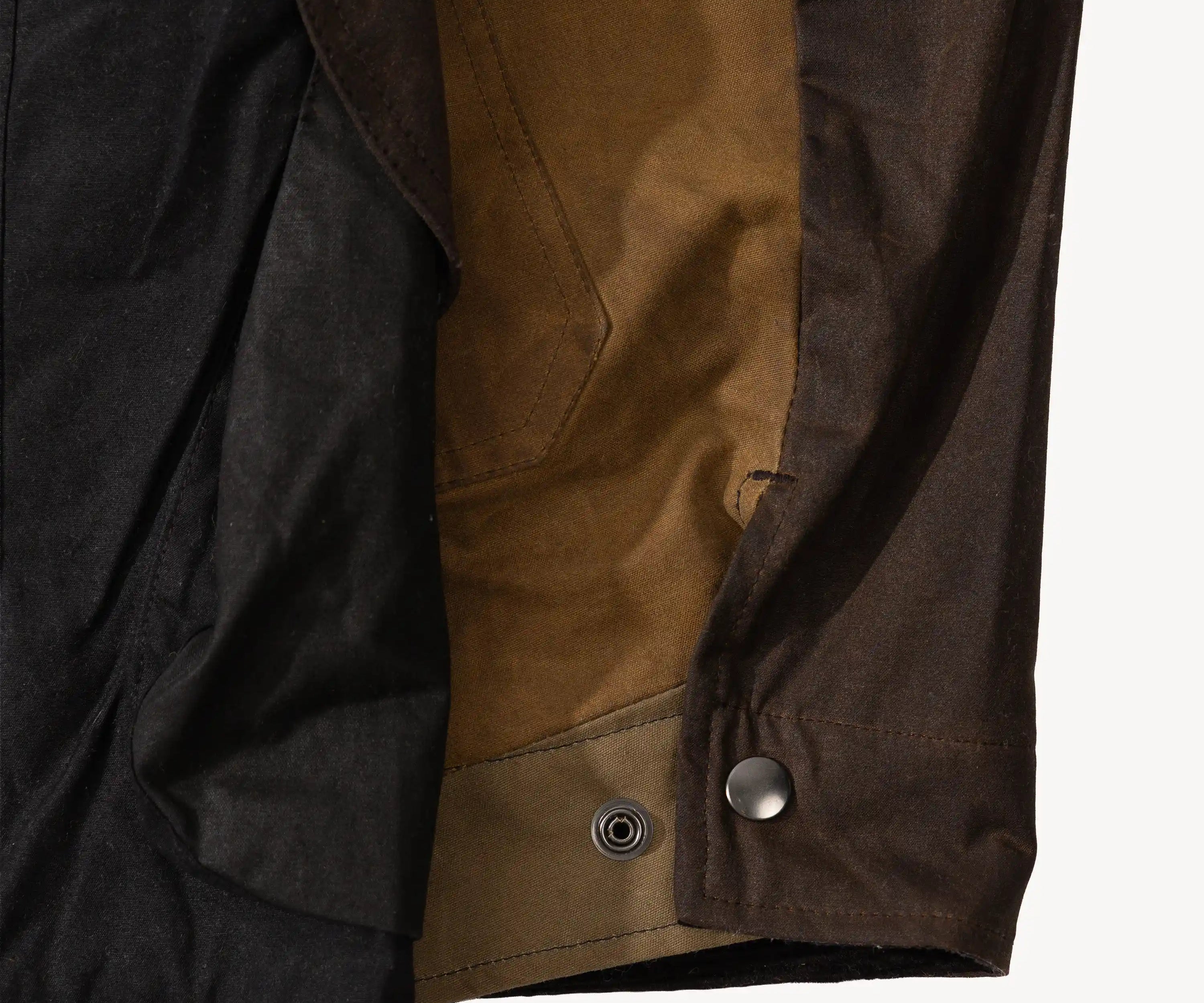REWORK® STORMFISHER WAX JACKET - N° 041 Coats & Jackets X-LARGE / BROWN - BRUT Clothing