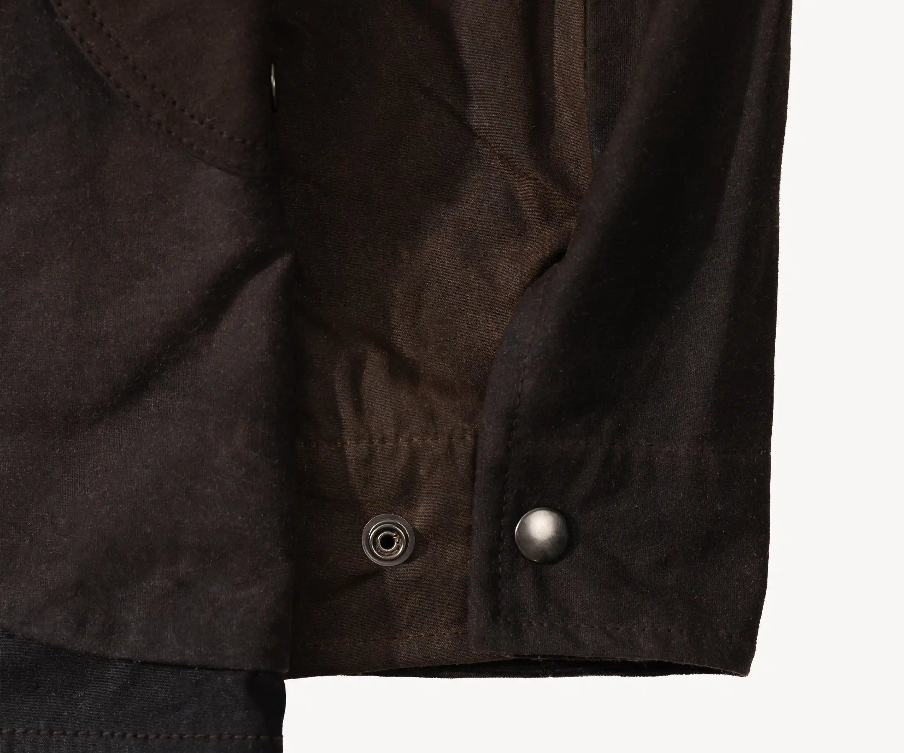 REWORK® STORMFISHER WAX JACKET - N° 001 Coats & Jackets SMALL / BROWN - BRUT Clothing