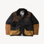 REWORK® STORMFISHER WAX JACKET - N° 002 Coats & Jackets SMALL / BROWN - BRUT Clothing