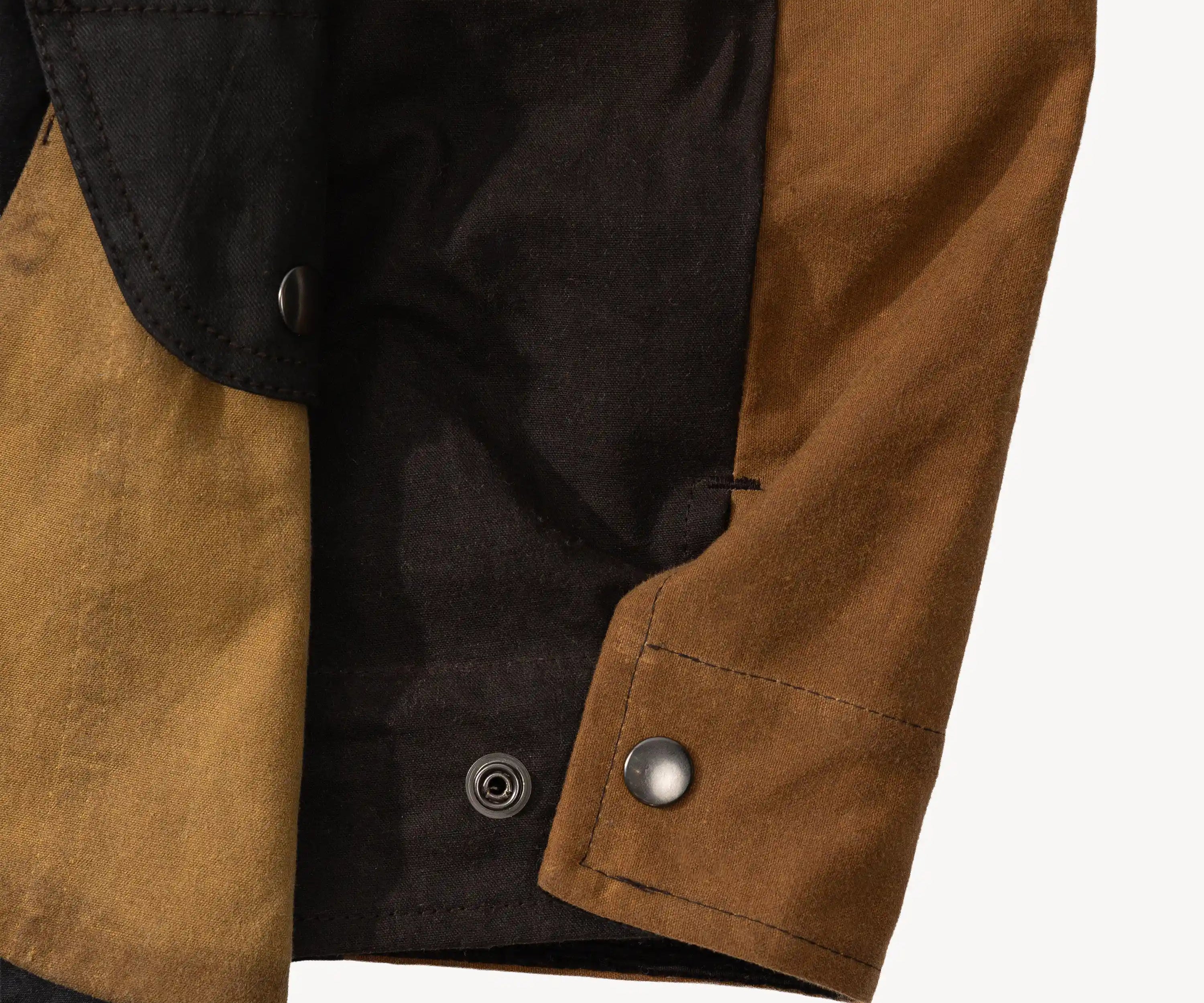 REWORK® STORMFISHER WAX JACKET - N° 002 Coats & Jackets SMALL / BROWN - BRUT Clothing