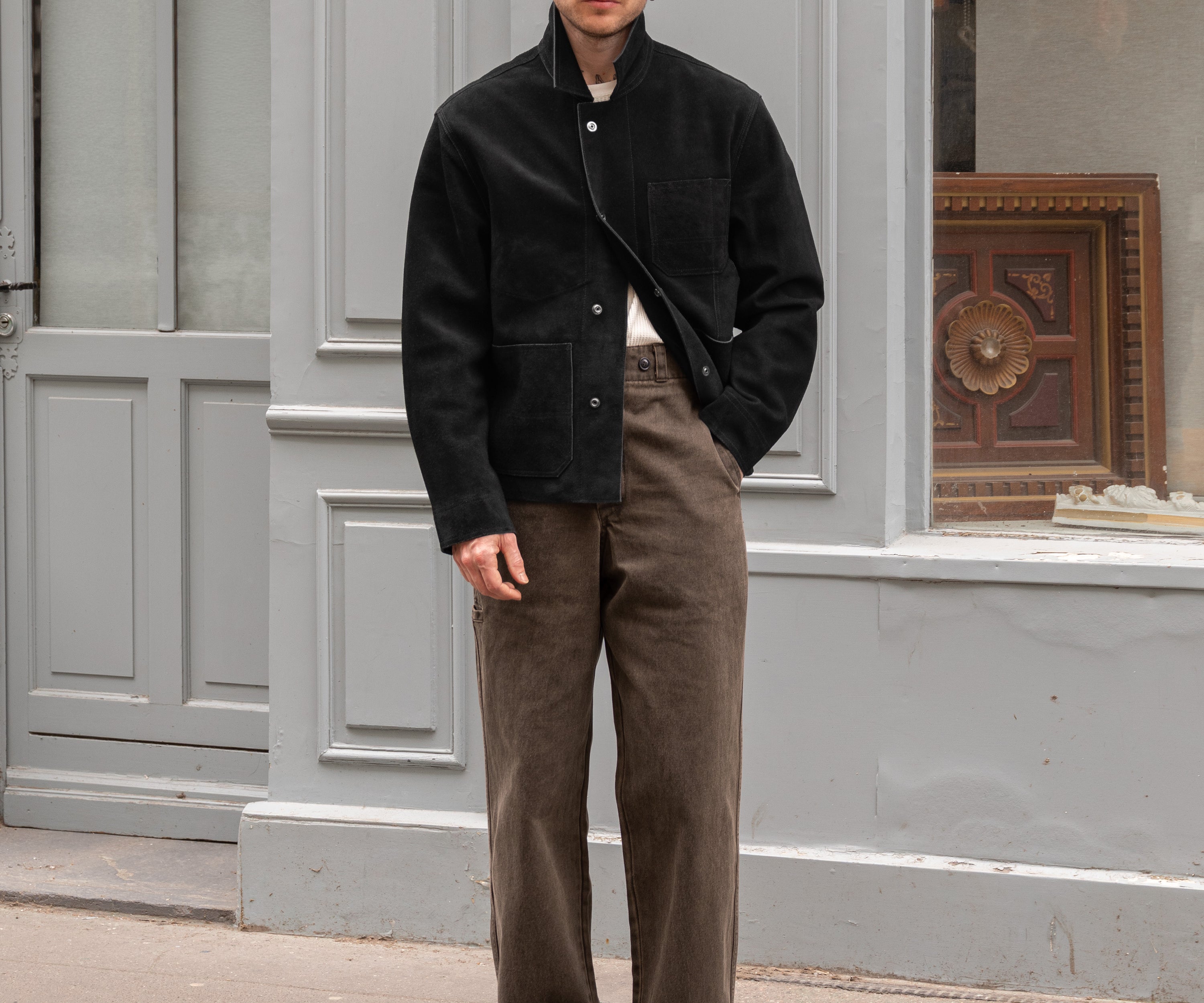 THE BUCKLE BACK PANTS Pants US26 / FR36 / BROWN - BRUT Clothing