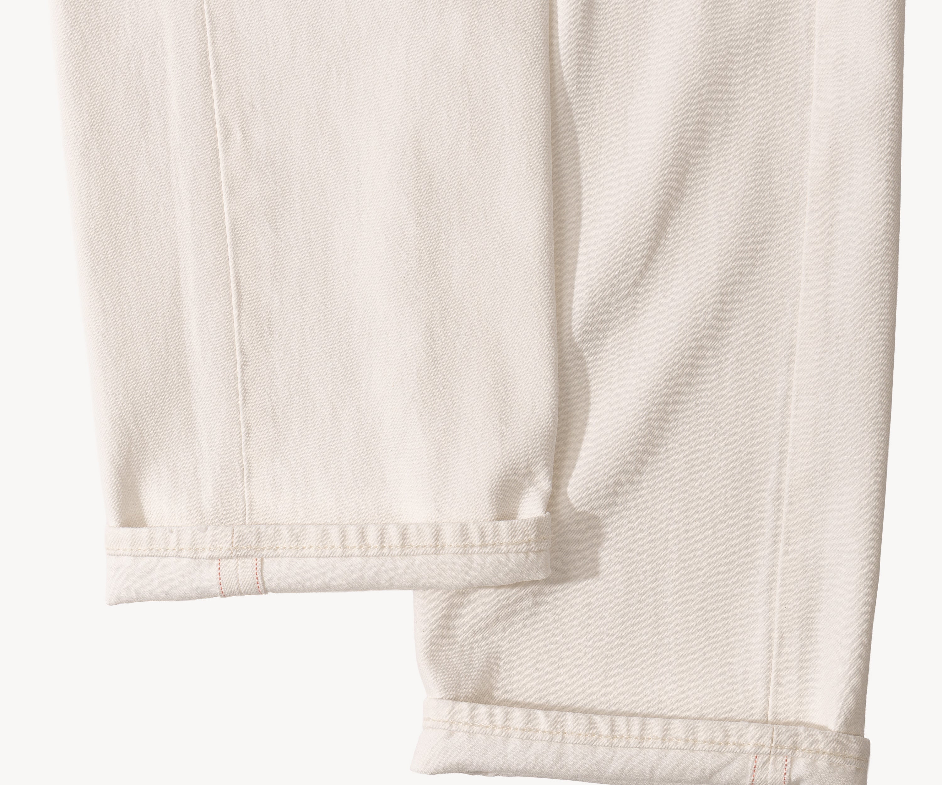 THE NATURAL DENIM Pants US26 / FR36 / WHITE - BRUT Clothing