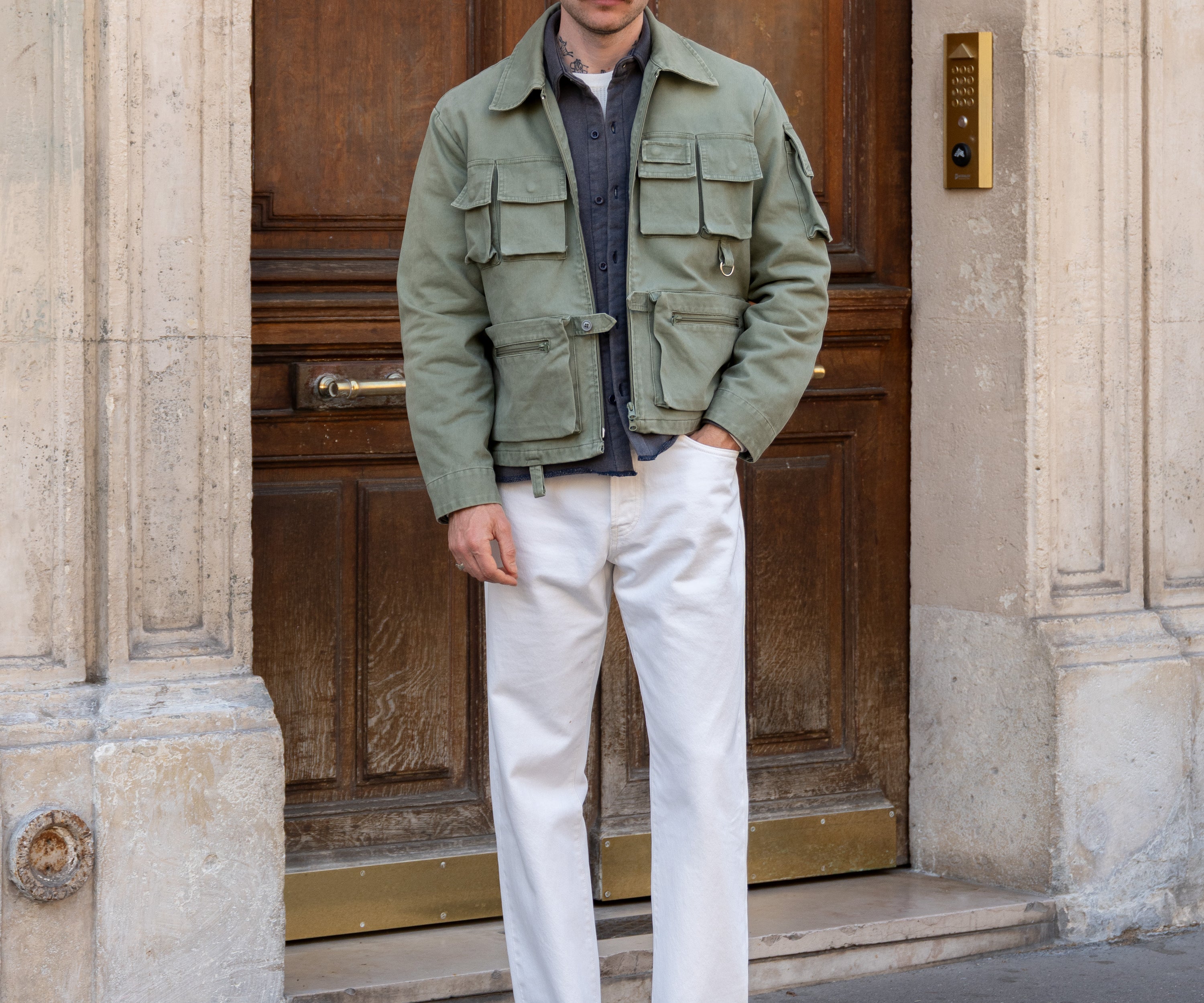 THE REEL JACKET Coats & Jackets X-SMALL / SLATE GREEN - BRUT Clothing