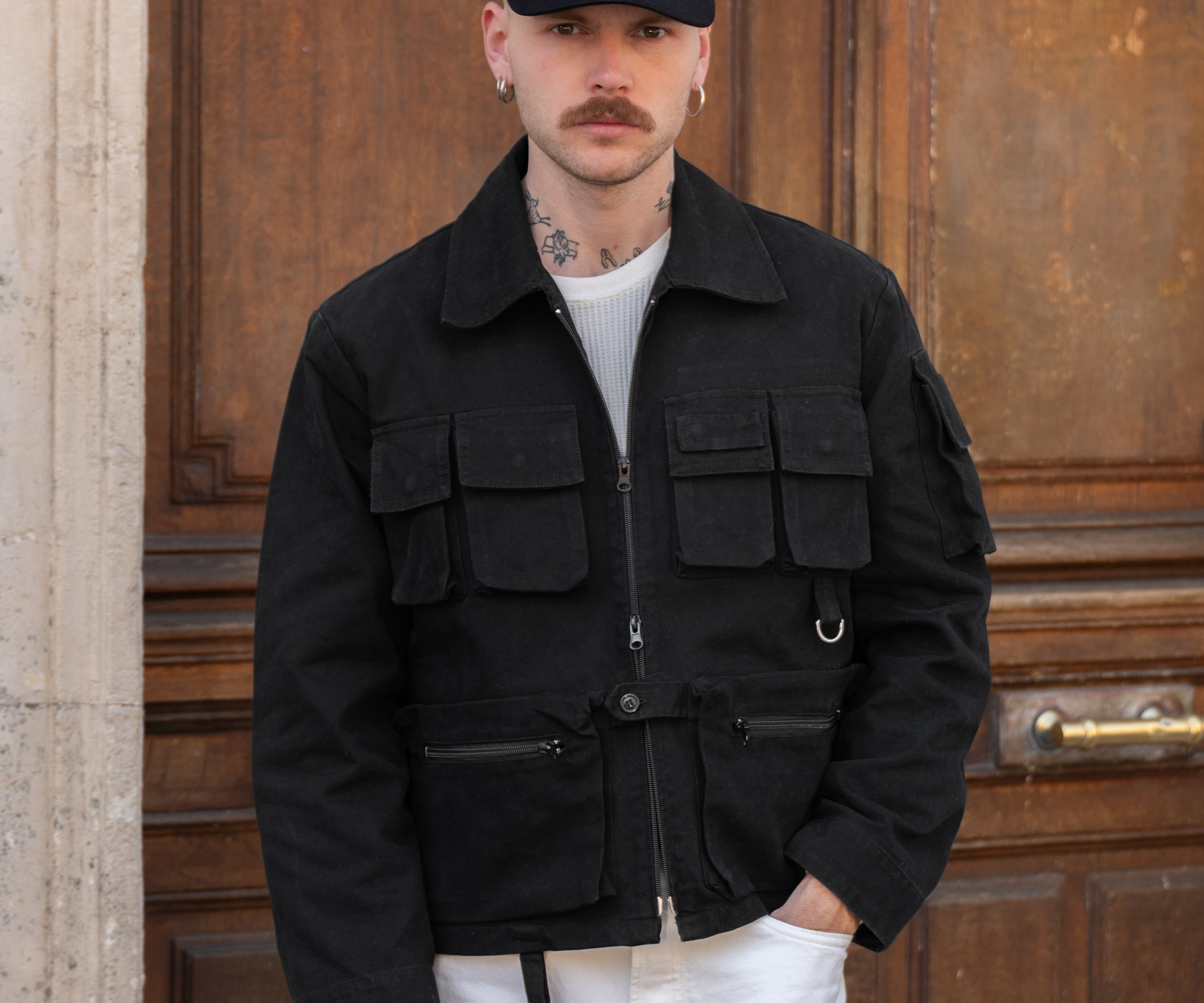 THE REEL JACKET Manteaux et vestes XS / NOIR - BRUT Clothing