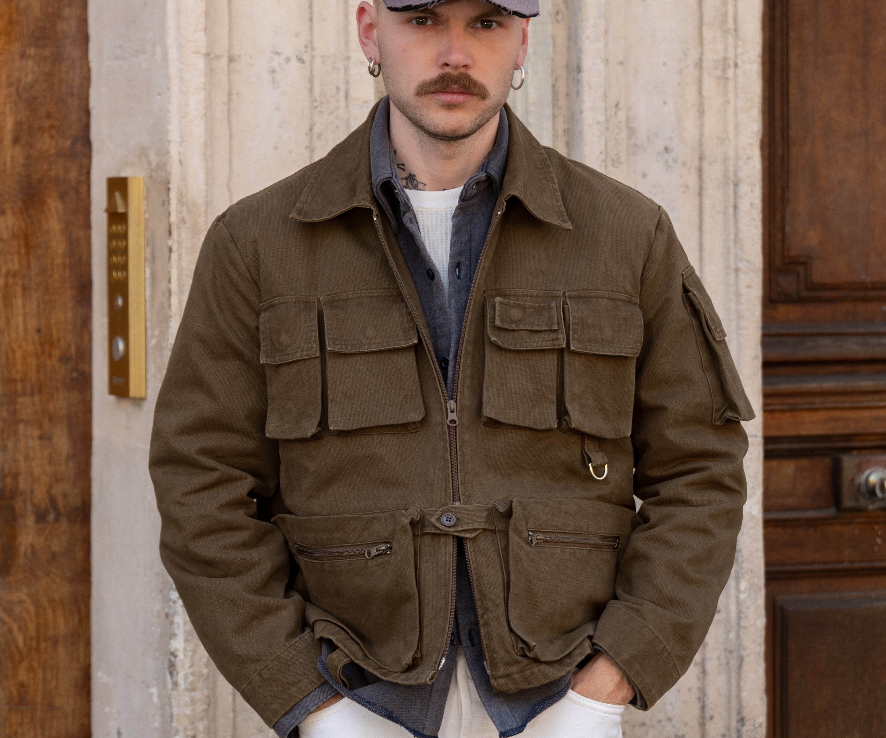 THE REEL JACKET Manteaux et vestes XS / MARRON - BRUT Clothing