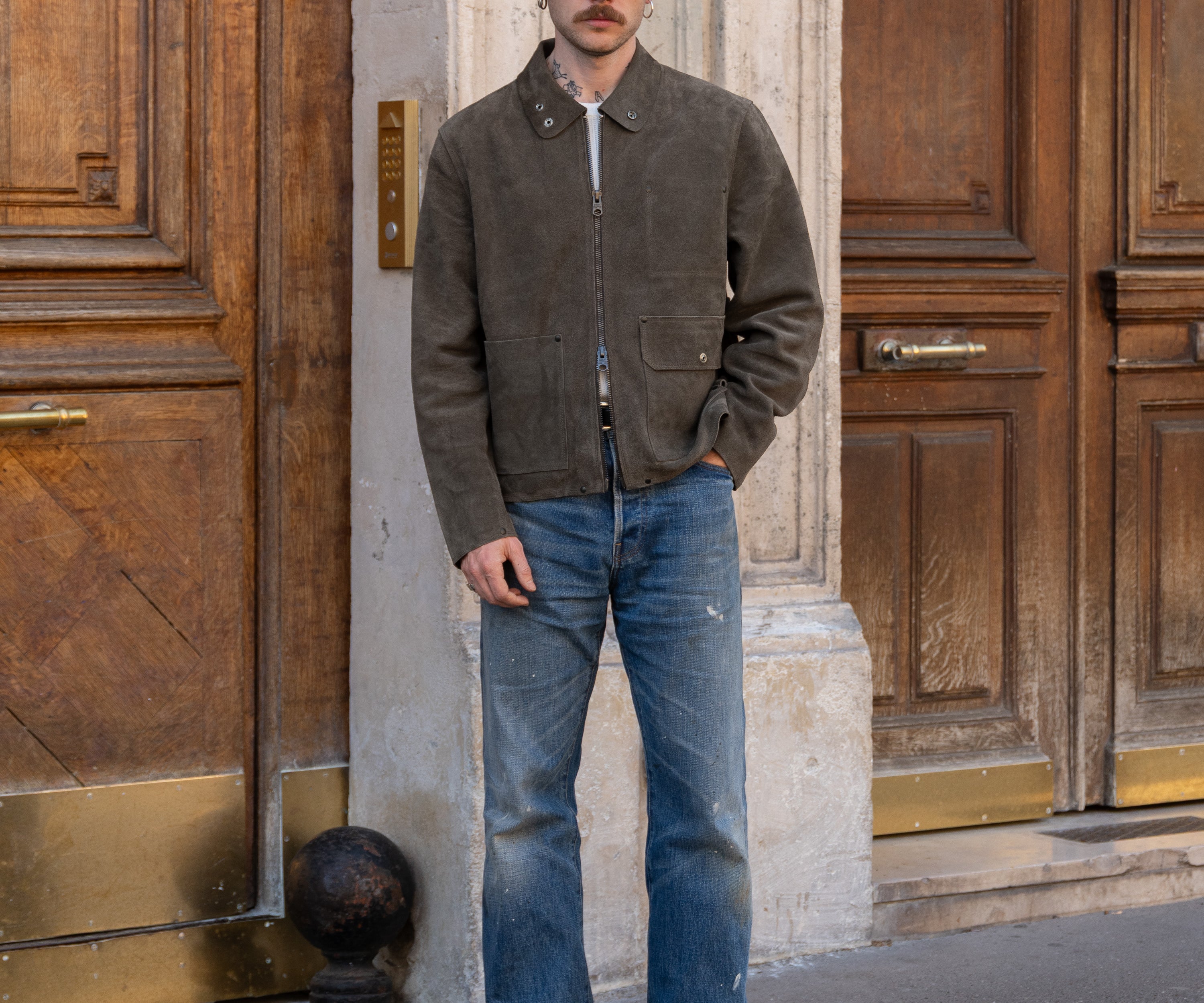 THE WELDER JACKET Coats & Jackets SMALL / DARK CLAY - BRUT Clothing