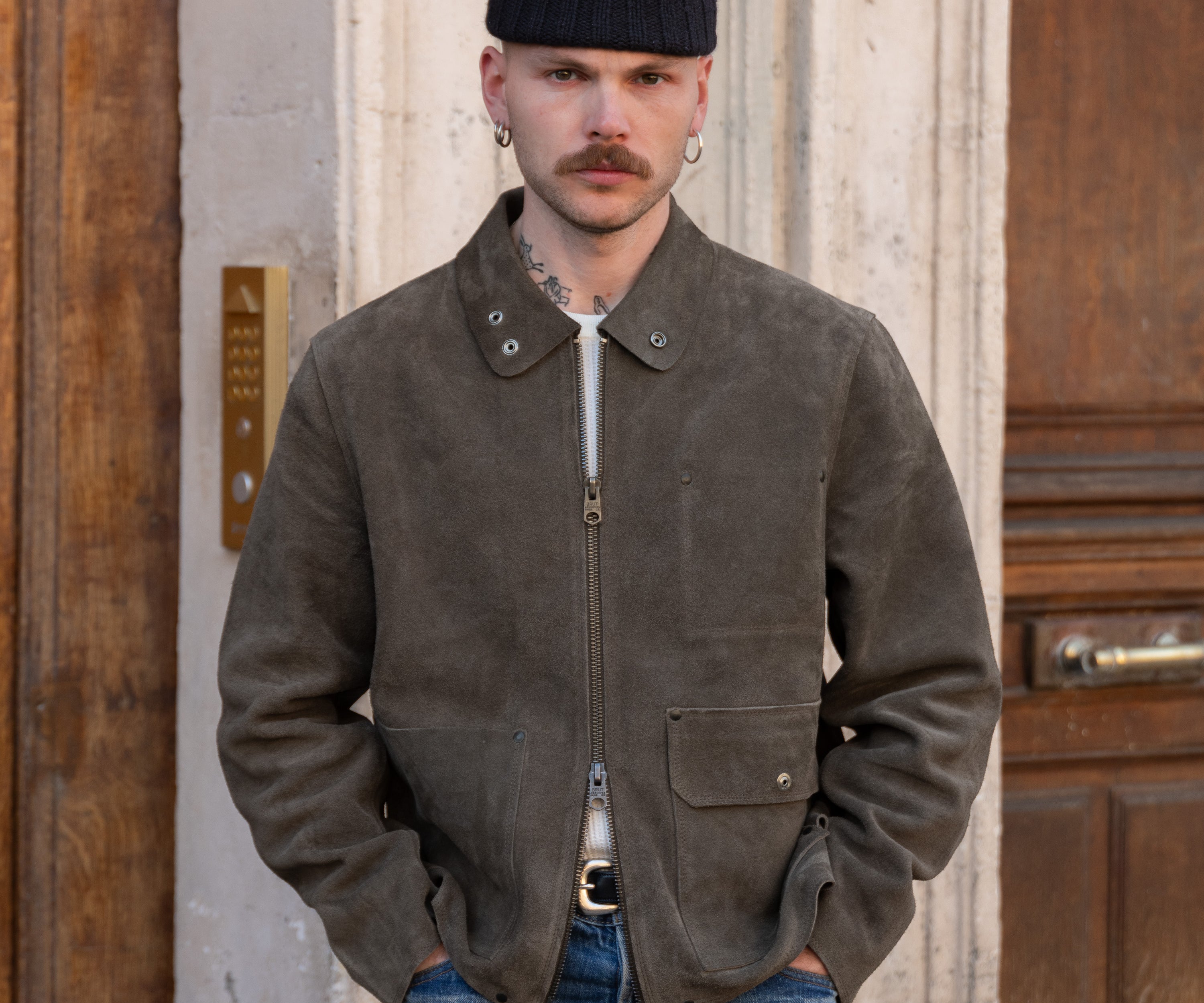 THE WELDER JACKET Manteaux et vestes SMALL / ARGILE FONCÉE - BRUT Clothing