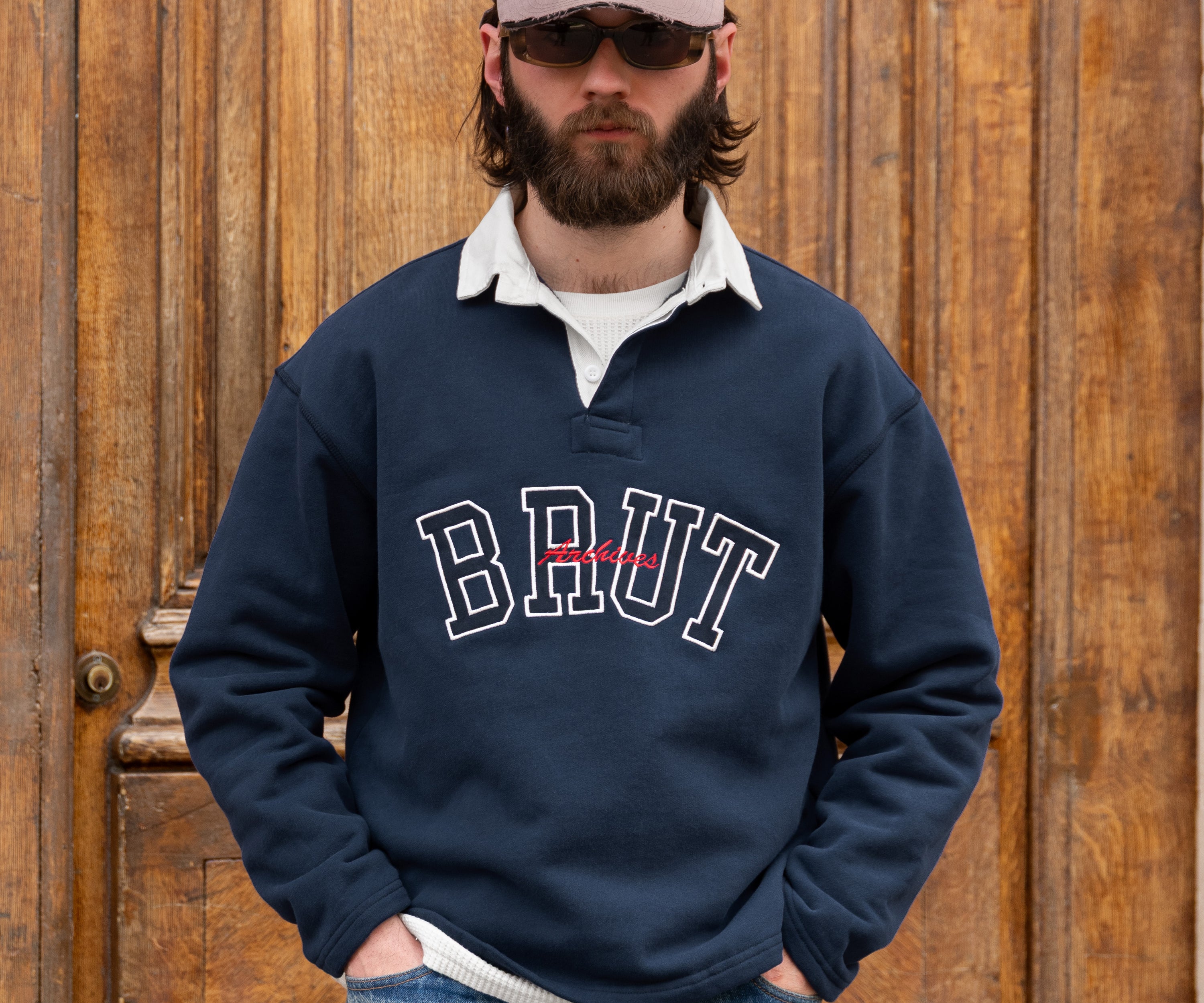 THE RUGBY POLO taille XS / bleu marine - BRUT Clothing