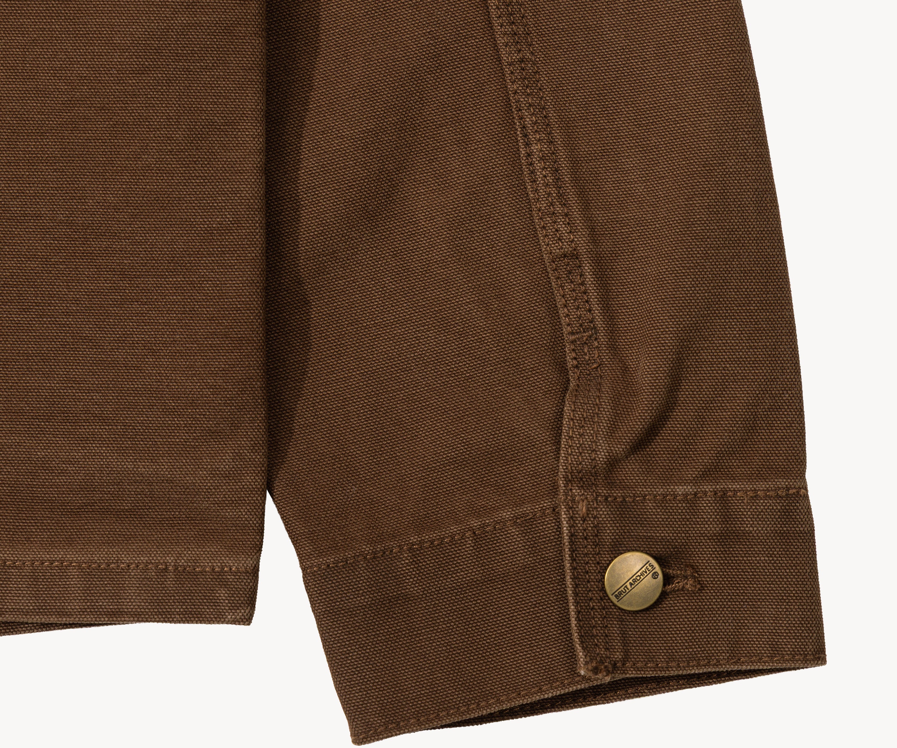 THE TOOLS JACKET Coats & Jackets X-SMALL / BROWN CANVAS - BRUT Clothing