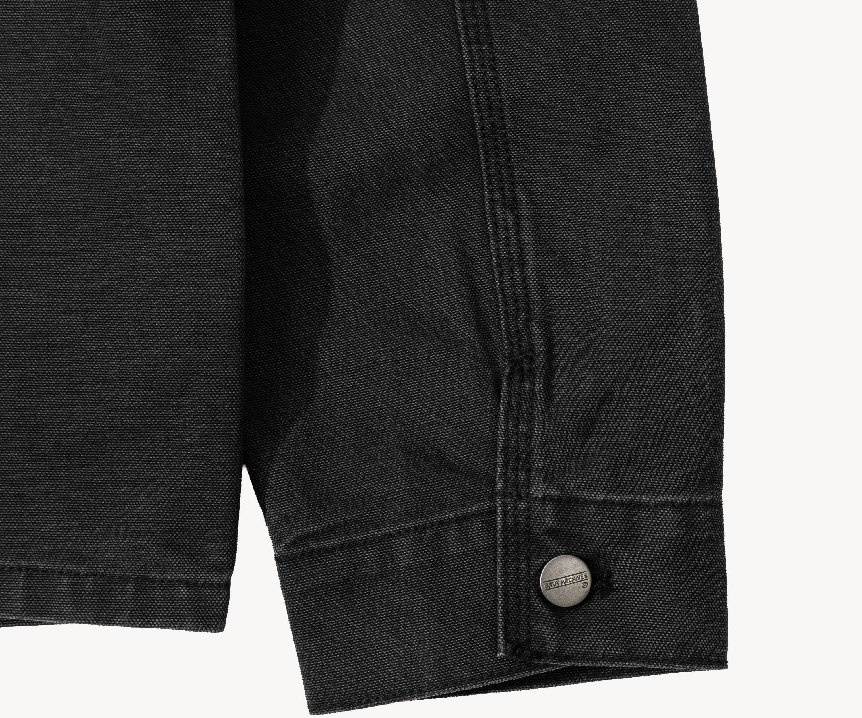 THE TOOLS JACKET Coats & Jackets X-SMALL / BLACK CANVAS - BRUT Clothing