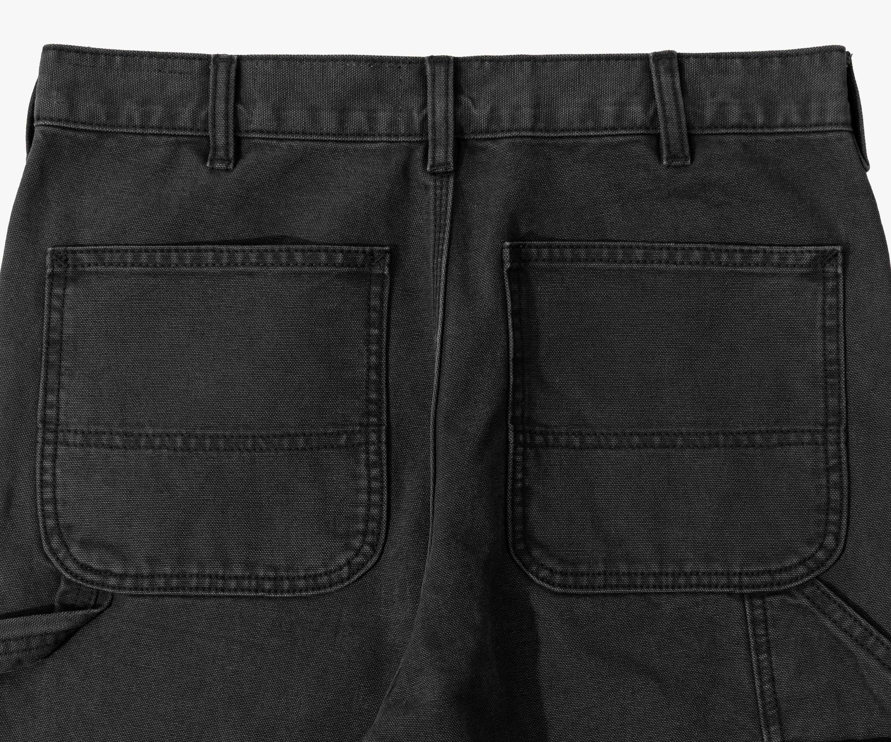 THE TOOLS PANTS Pants US26 / FR36 / BLACK CANVAS - BRUT Clothing