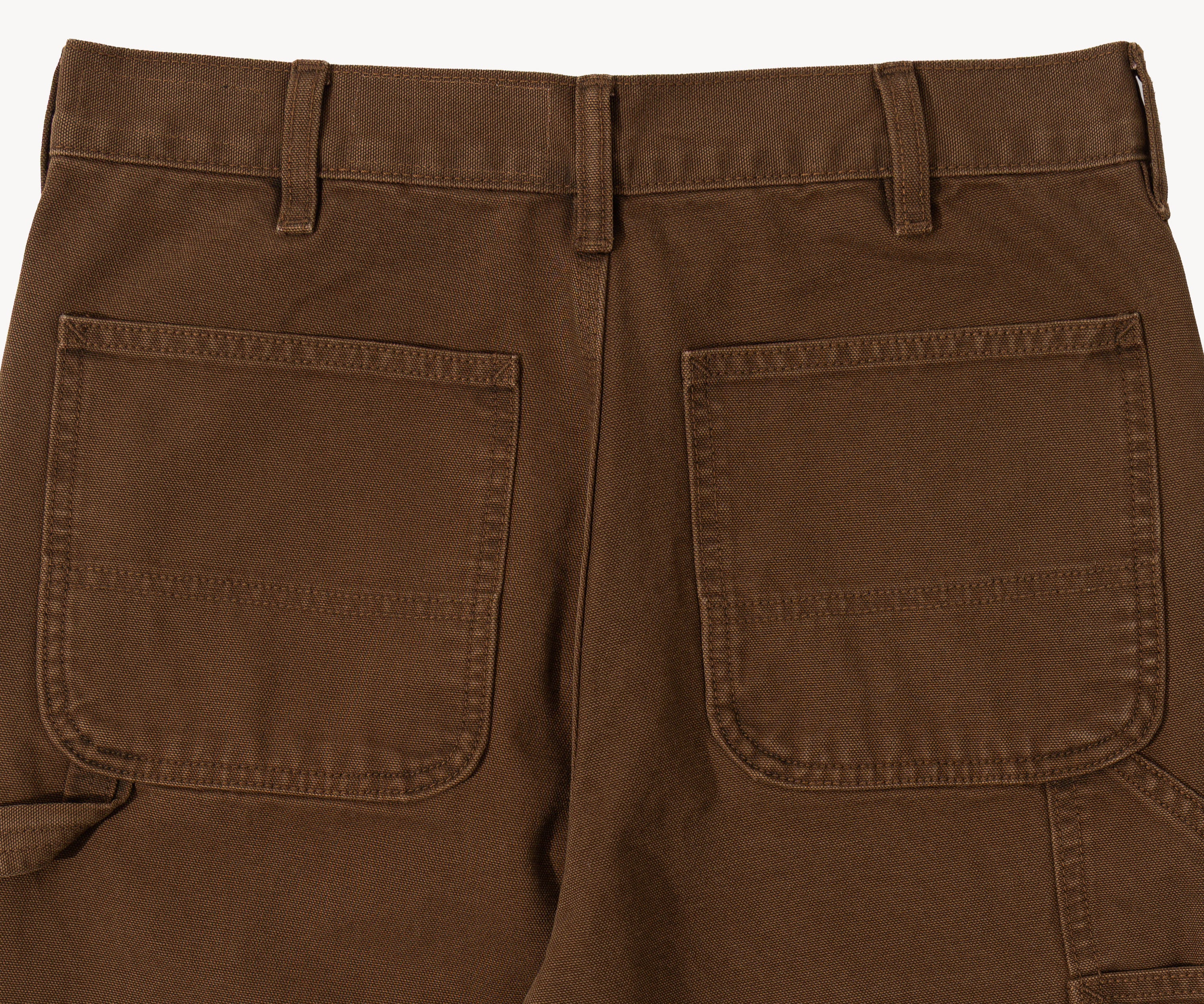 THE TOOLS PANTS Pants US26 / FR36 / BROWN CANVAS - BRUT Clothing