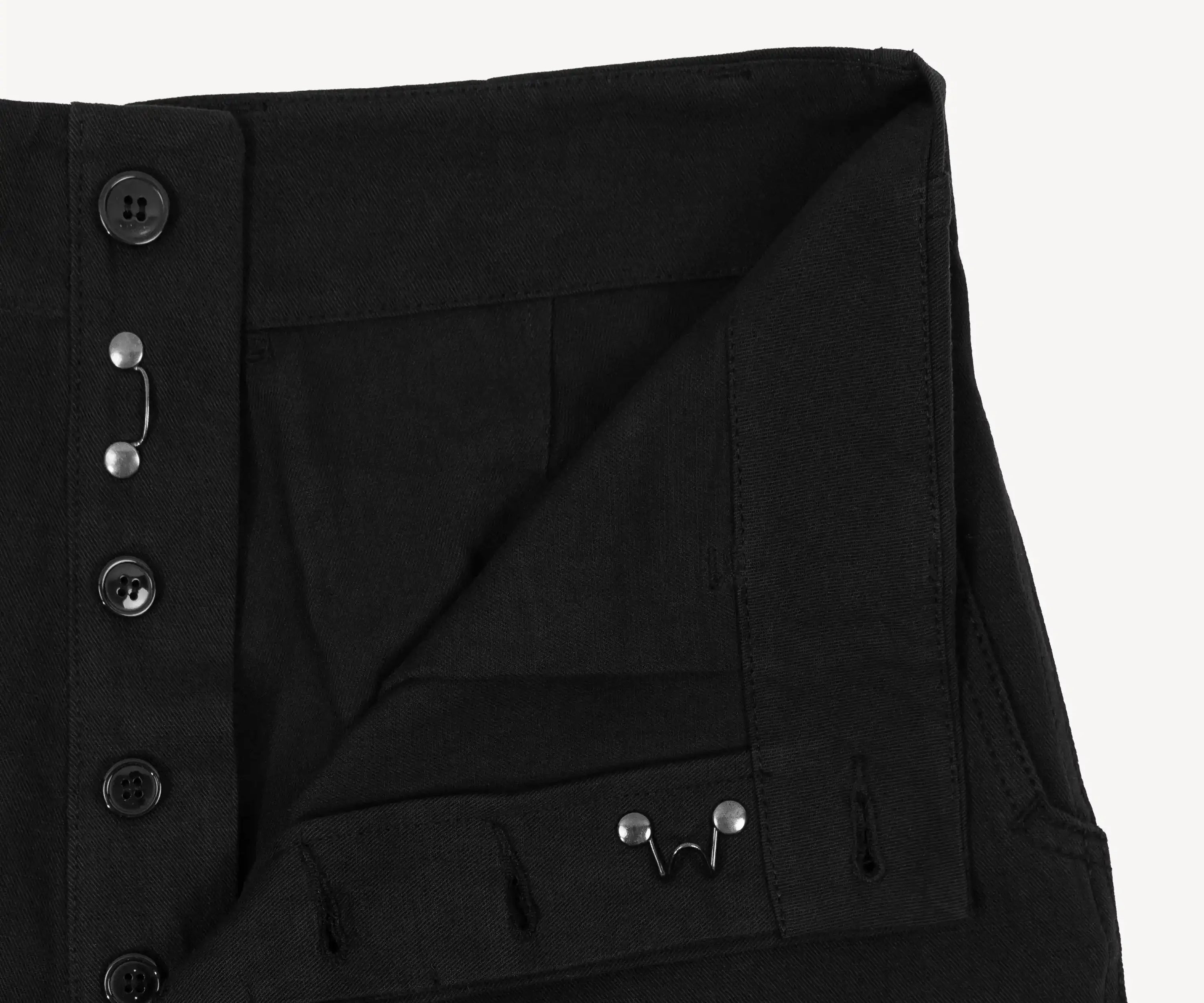 REWORK® ARTISAN PANTS Pants US28 / FR38 / BLACK - BRUT Clothing