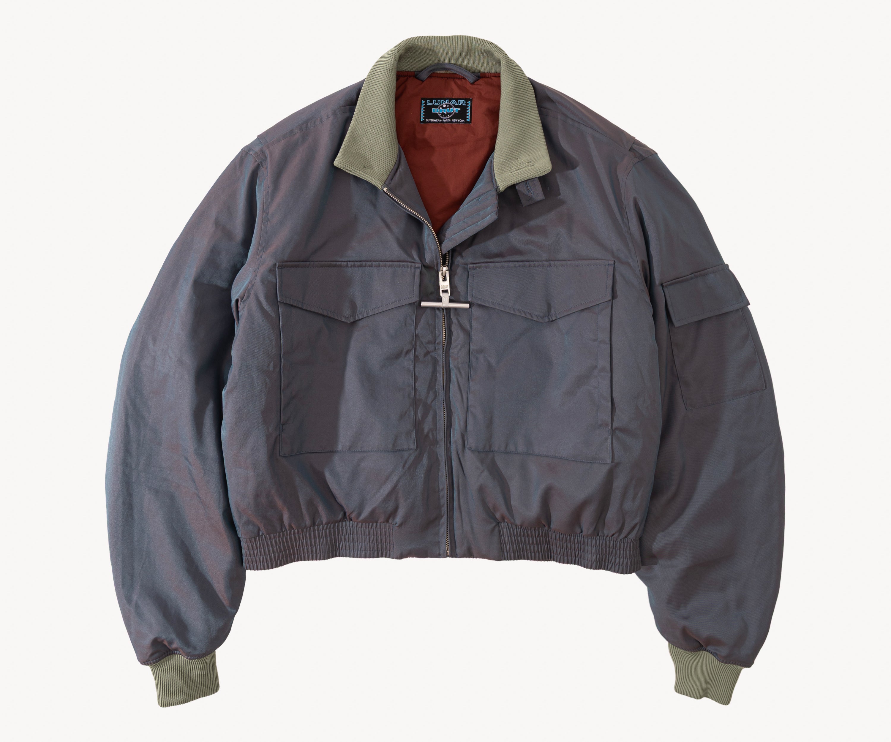 THE LUNAR JACKET Manteaux et vestes X-SMALL / GRIS - BRUT Clothing