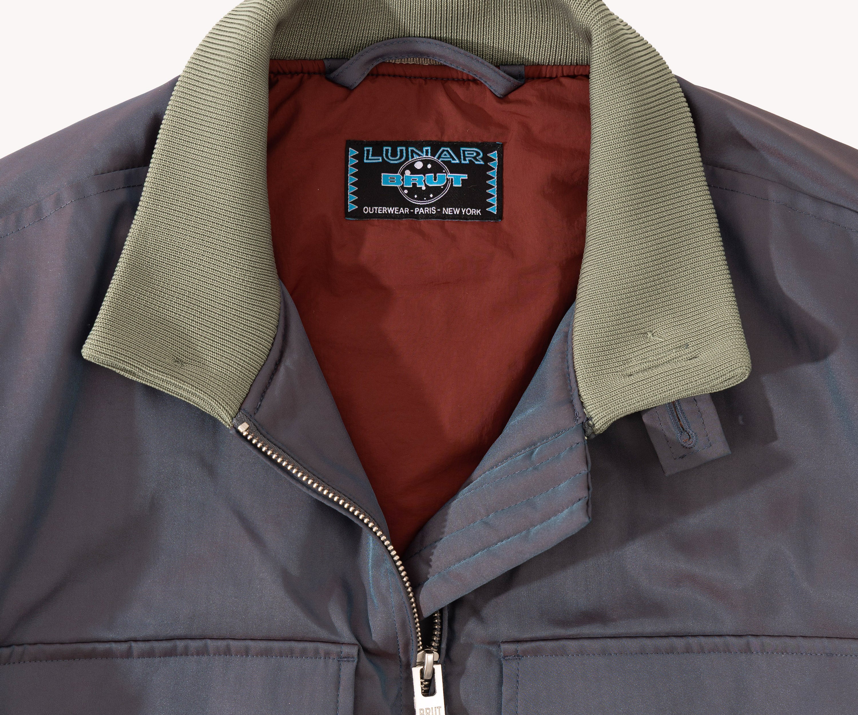 THE LUNAR JACKET Manteaux et vestes X-SMALL / GRIS - BRUT Clothing