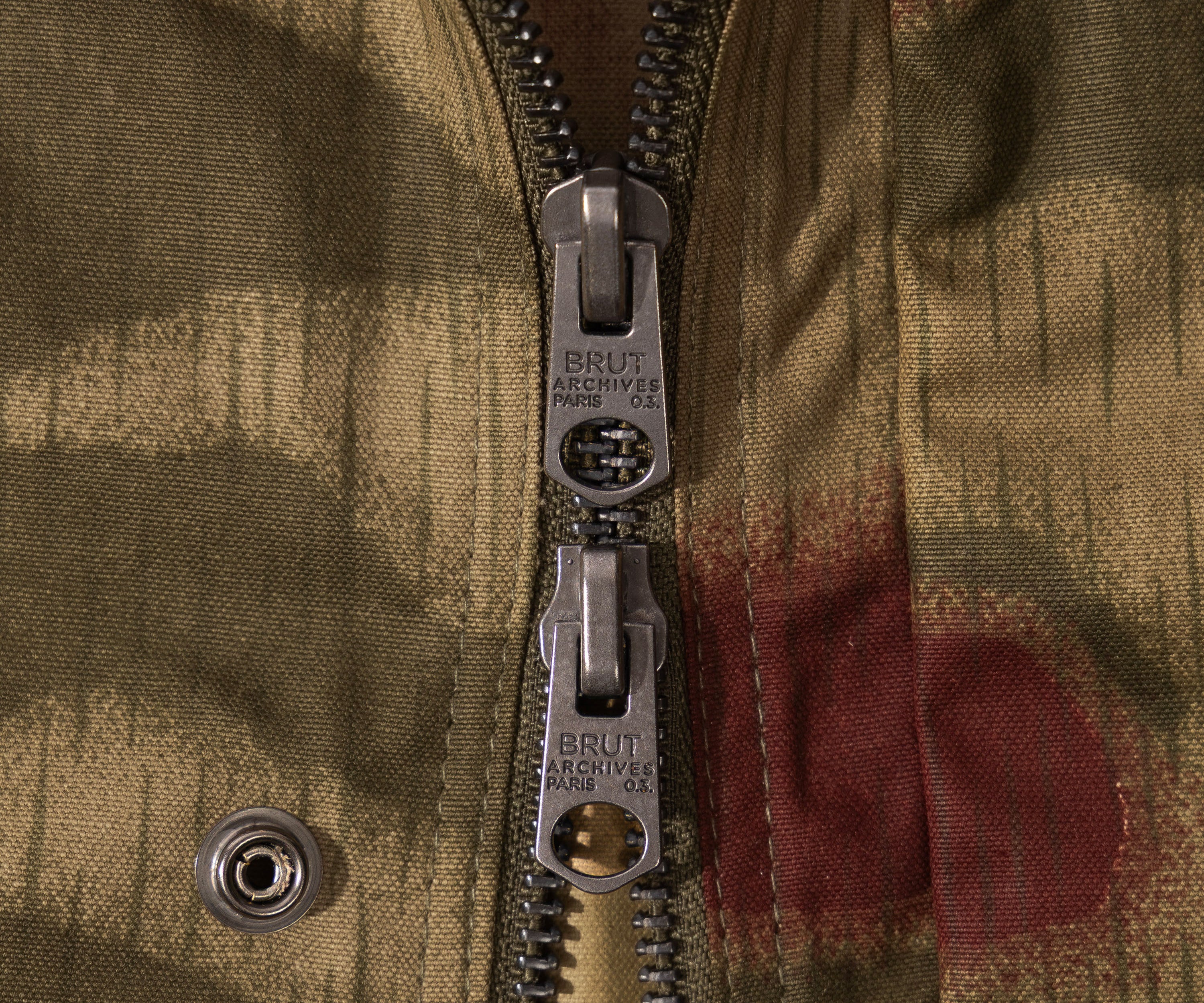 REWORK® KEEPER WAX CAMO JACKET SMALL / CAMOUFLAGE - BRUT Clothing