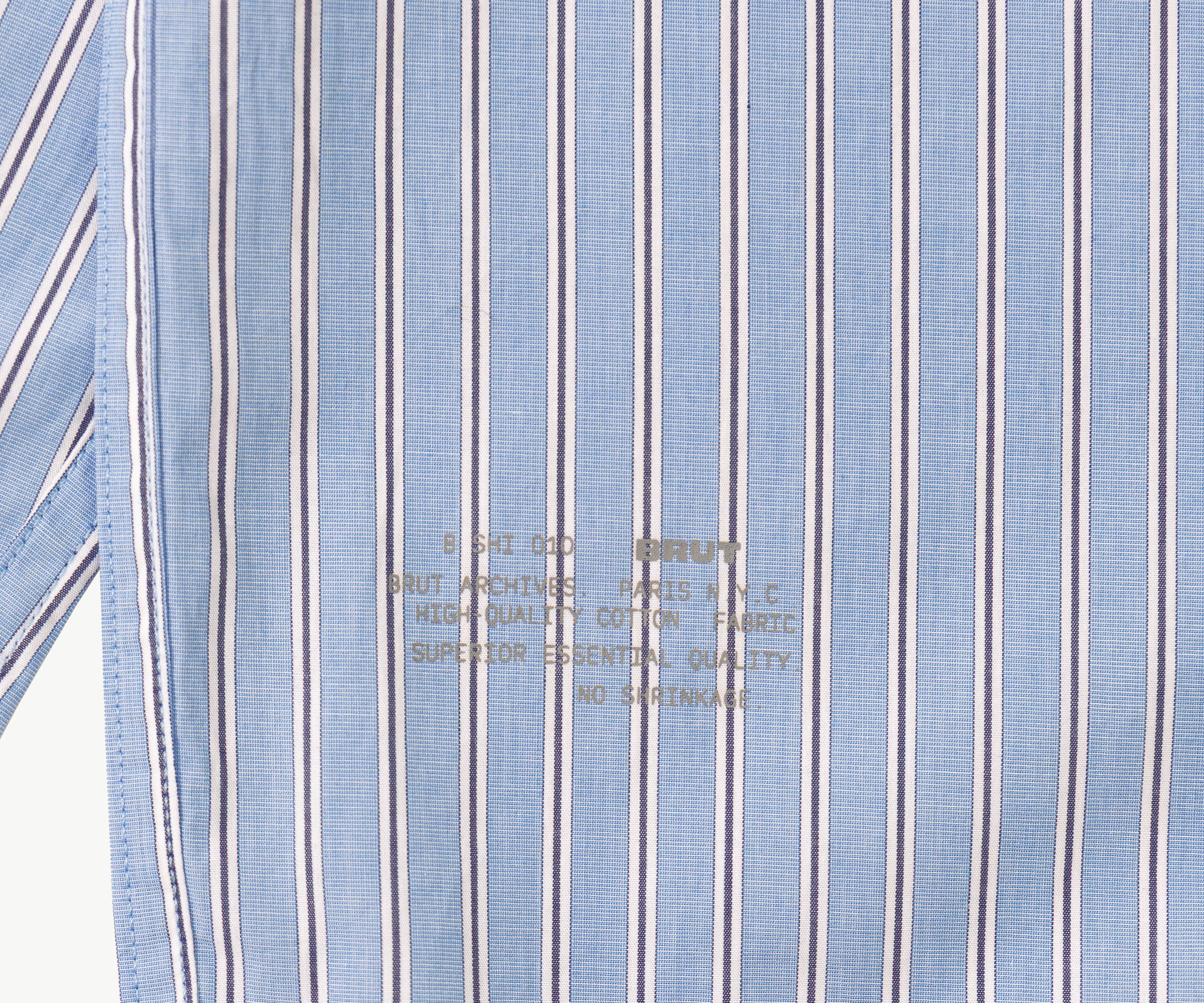 THE RETIREE SHIRT Chemises XS / BLEU OXFORD - BRUT Clothing