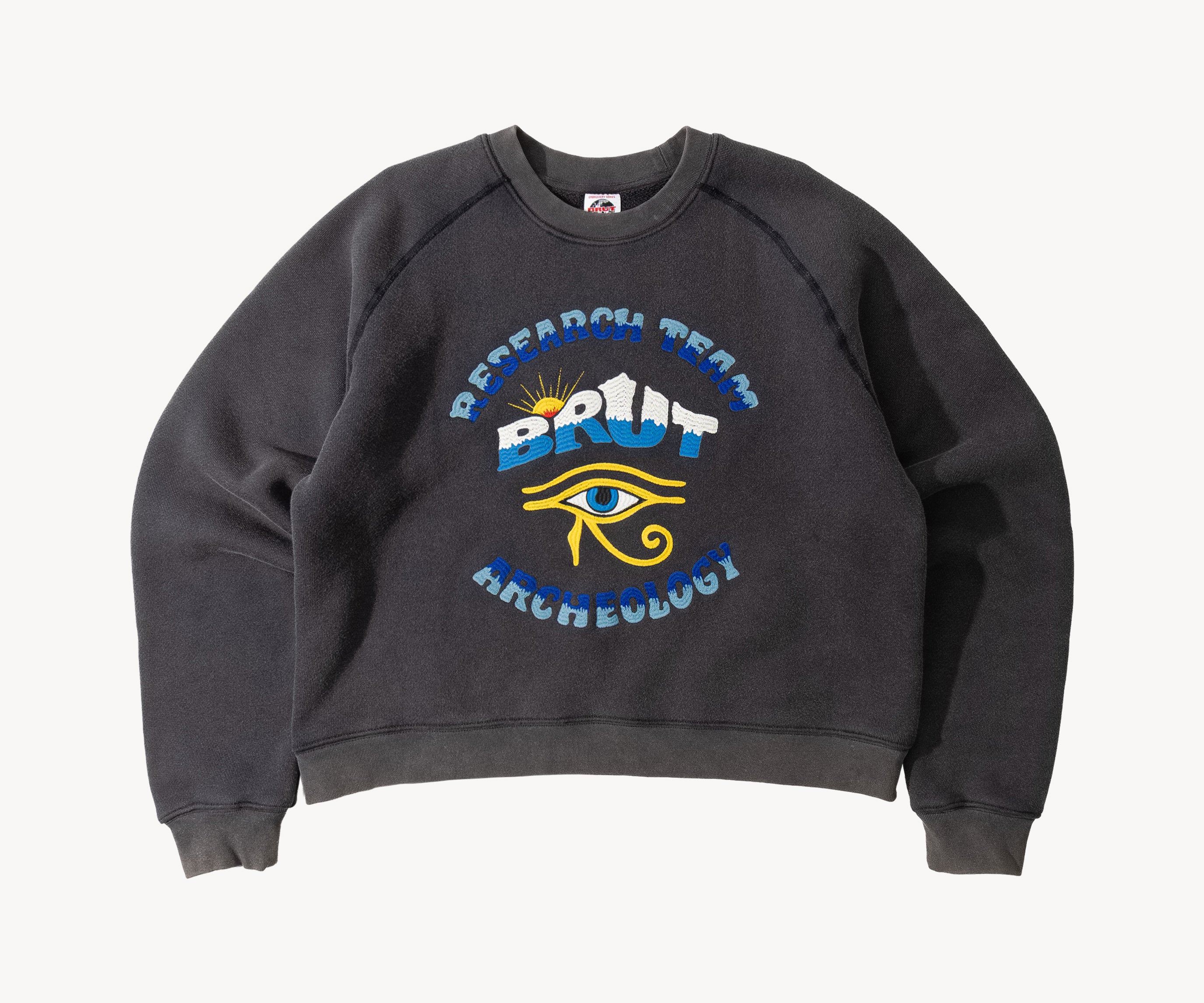 THE ARCHEOLOGY SWEAT Sweatshirts X-SMALL / NAVY - BRUT Clothing