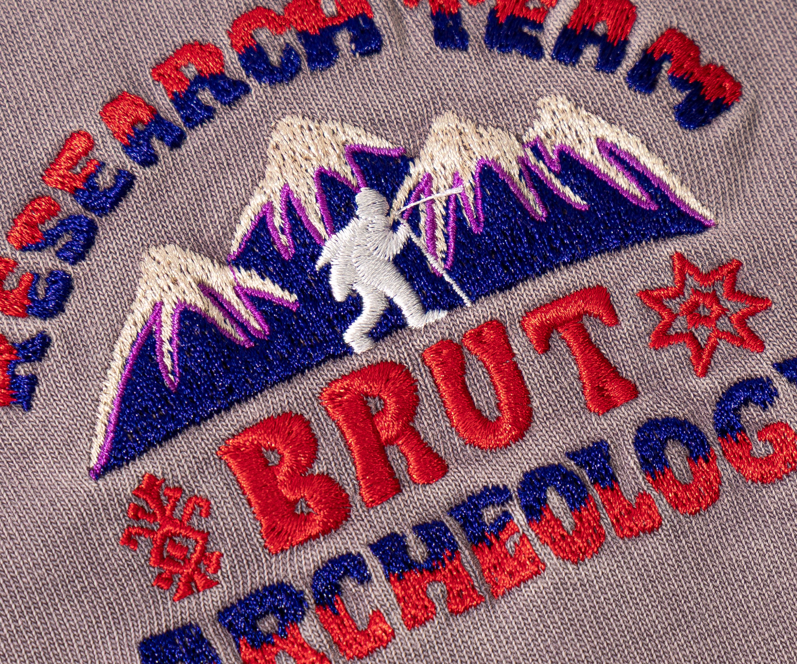 THE ARCHEO MOUNTAIN TEE T-Shirts X-SMALL / FADED PURPLE - BRUT Clothing