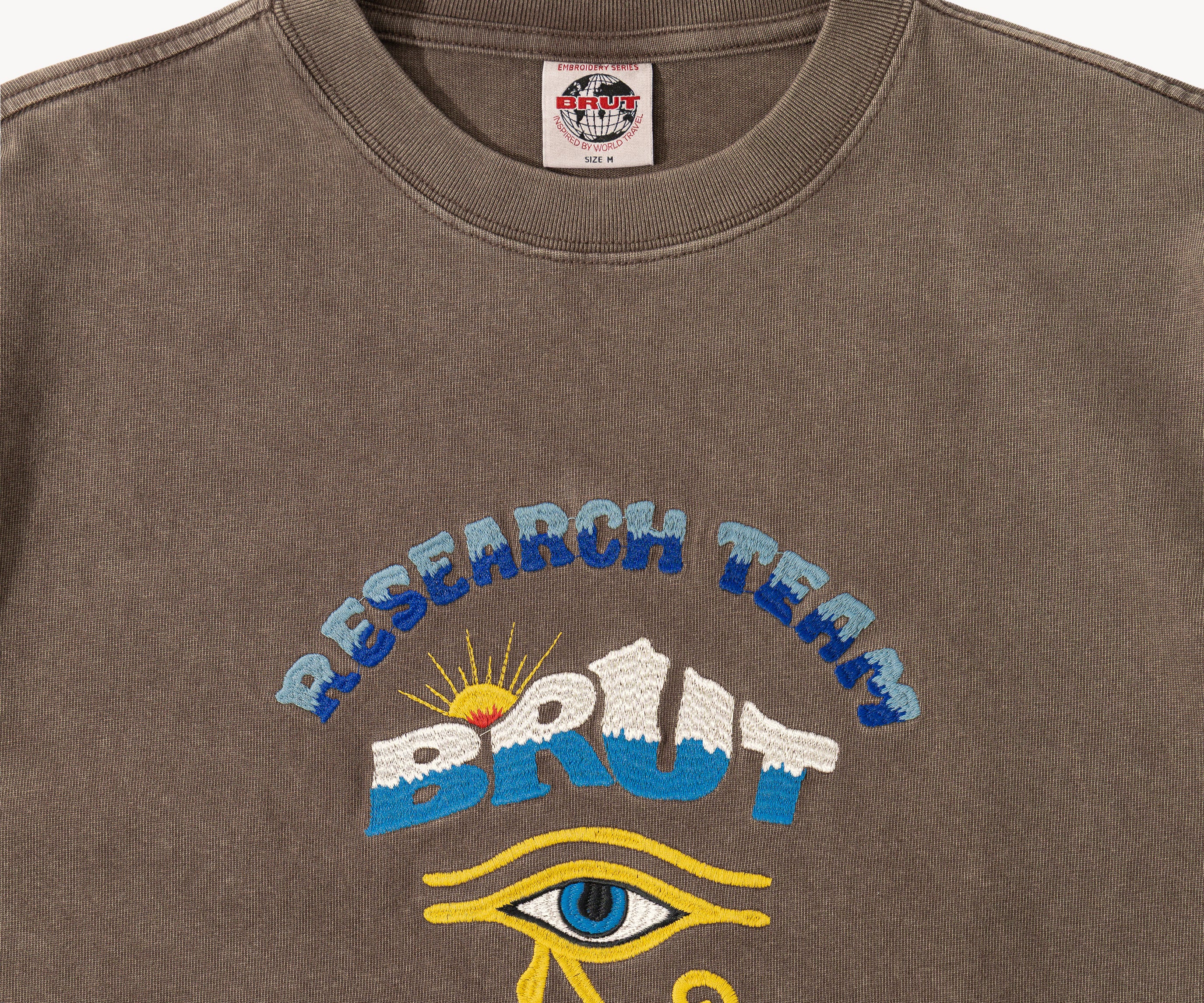 THE ARCHEOLOGY TEE T-Shirts X-SMALL / BROWN - BRUT Clothing