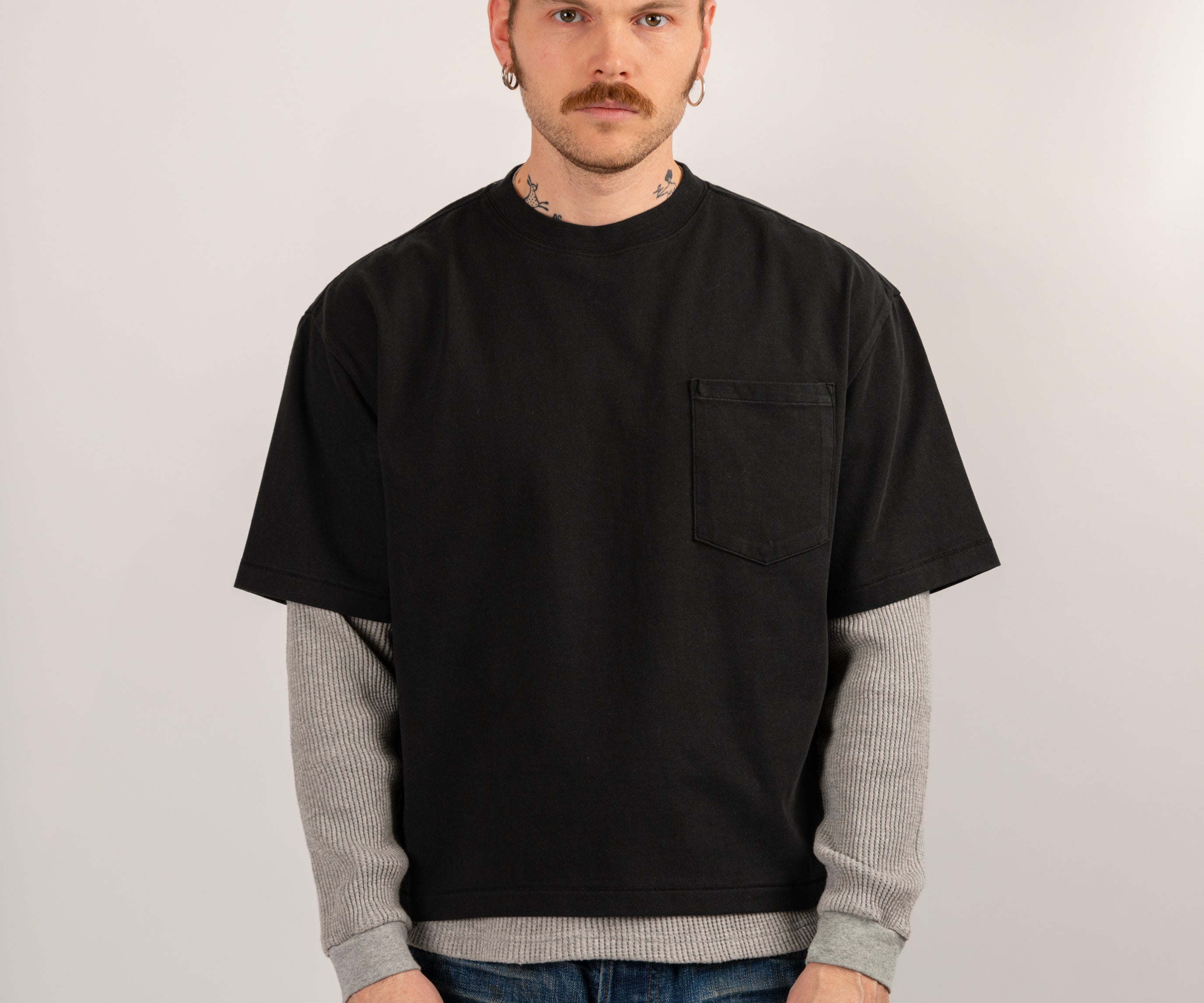 THE BEST POCKET T-SHIRT T-Shirts X-SMALL / BLACK - BRUT Clothing