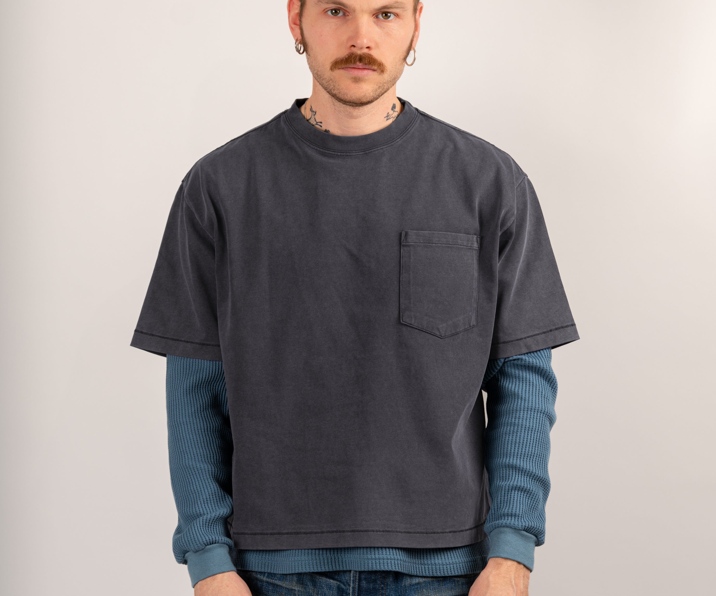 THE BEST THERMAL T-Shirts X-SMALL / ROYAL BLUE - BRUT Clothing