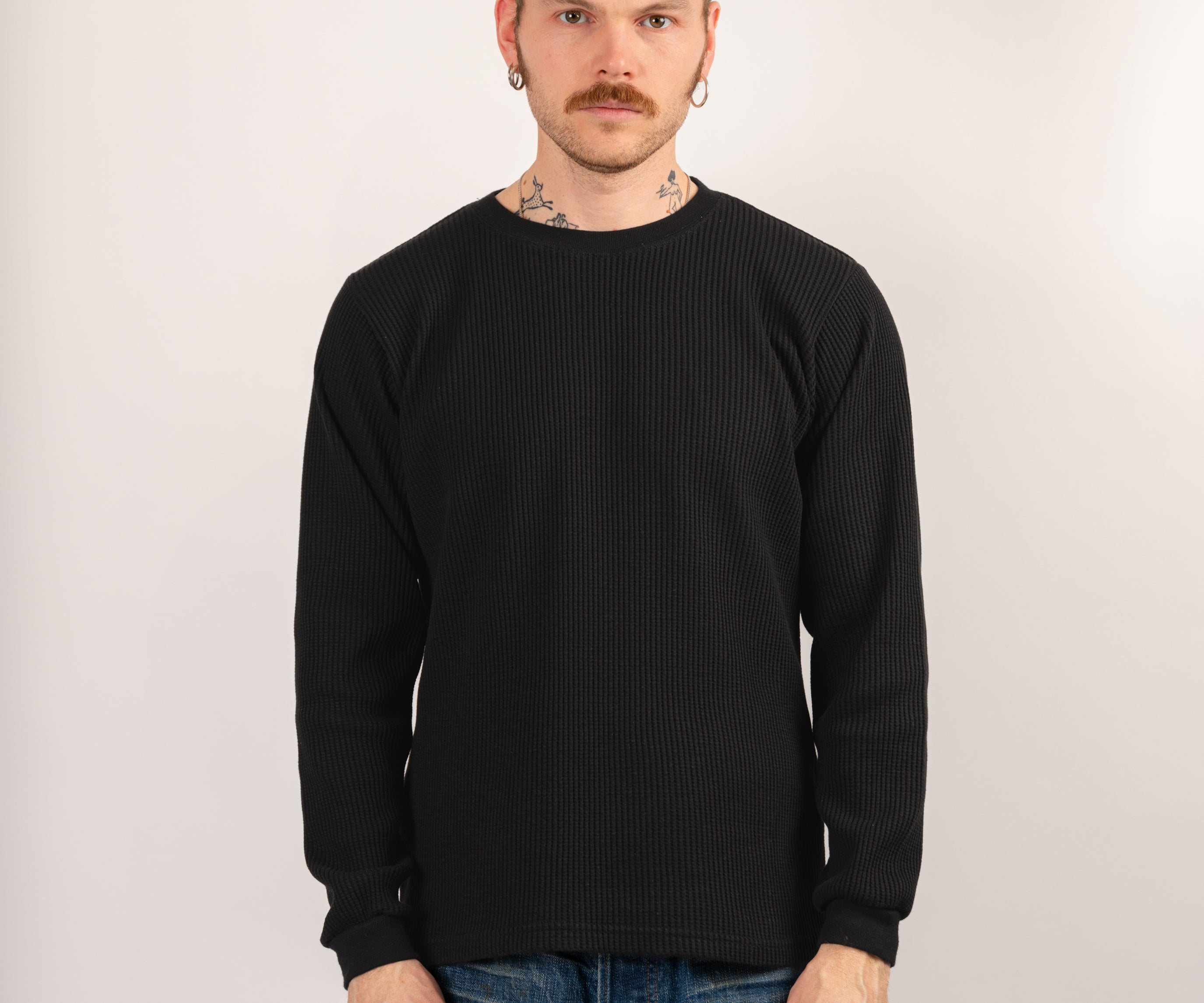 THE BEST THERMAL T-Shirts X-SMALL / BLACK - BRUT Clothing