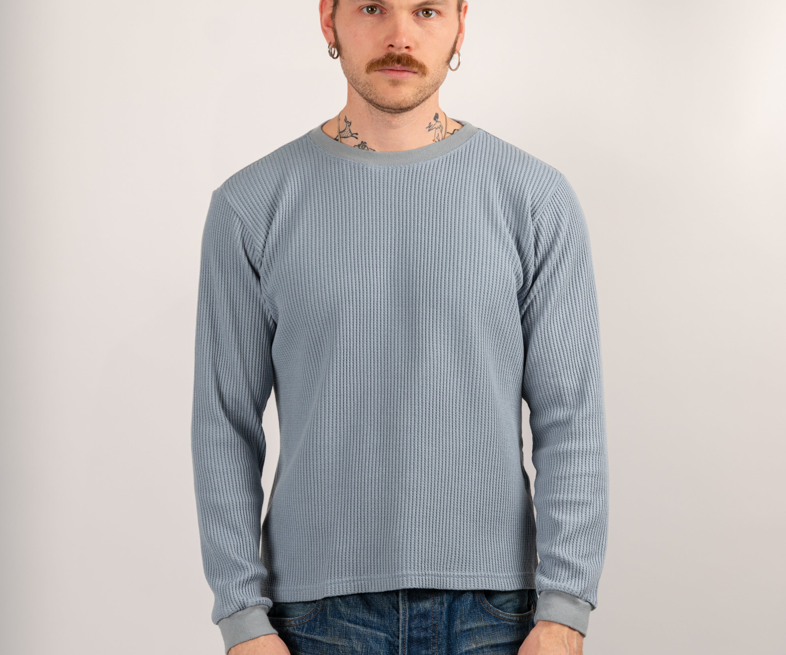 THE BEST THERMAL T-Shirts X-SMALL / SKY BLUE - BRUT Clothing
