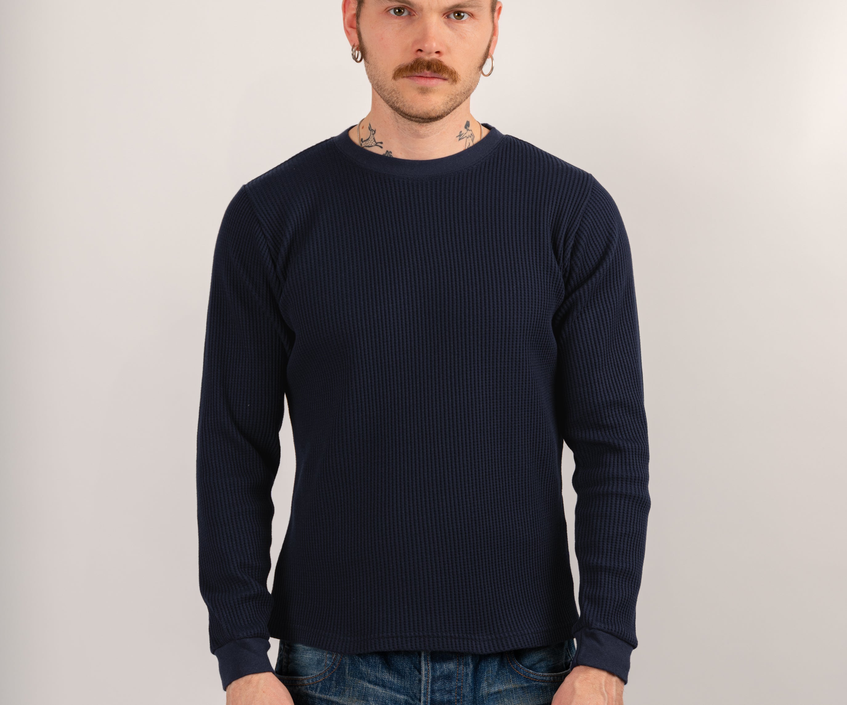 THE BEST THERMAL T-Shirts X-SMALL / NAVY - BRUT Clothing