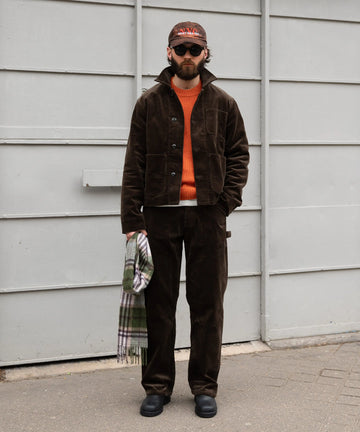 THE CORDUROY TOOLS JACKET - BROWN | BRUT CLOTHING