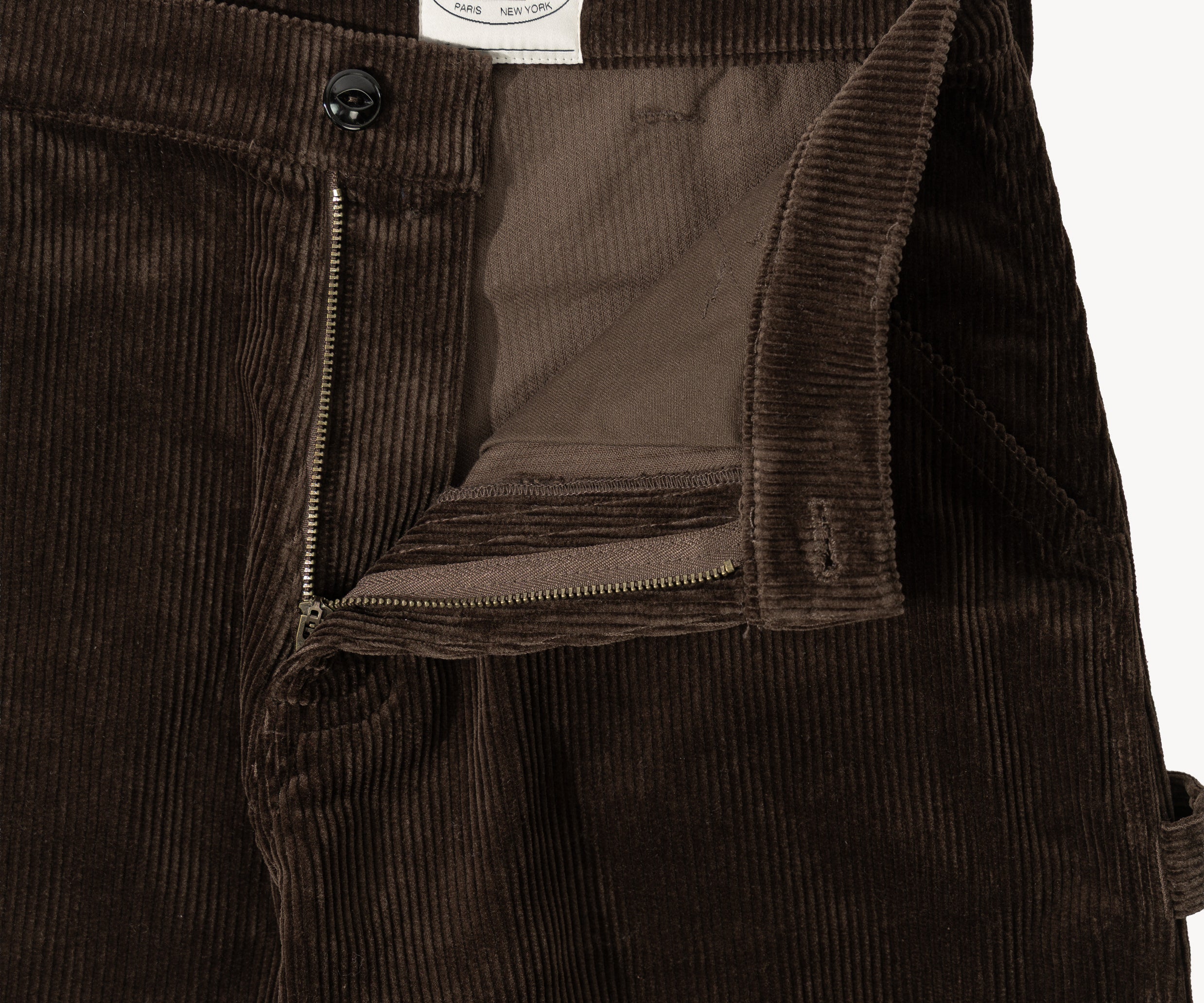 THE CORDUROY TOOLS PANTS Pants US26 / FR36 / BROWN - BRUT Clothing