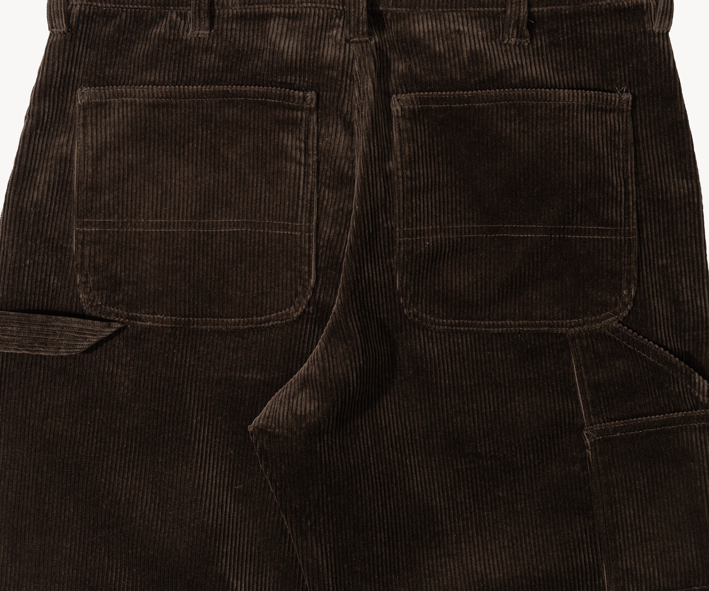 THE CORDUROY TOOLS PANTS Pants US26 / FR36 / BROWN - BRUT Clothing