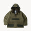 REWORK® POP-OVER WAX JACKET - N° 021 Coats & Jackets LARGE / GREEN - BRUT Clothing