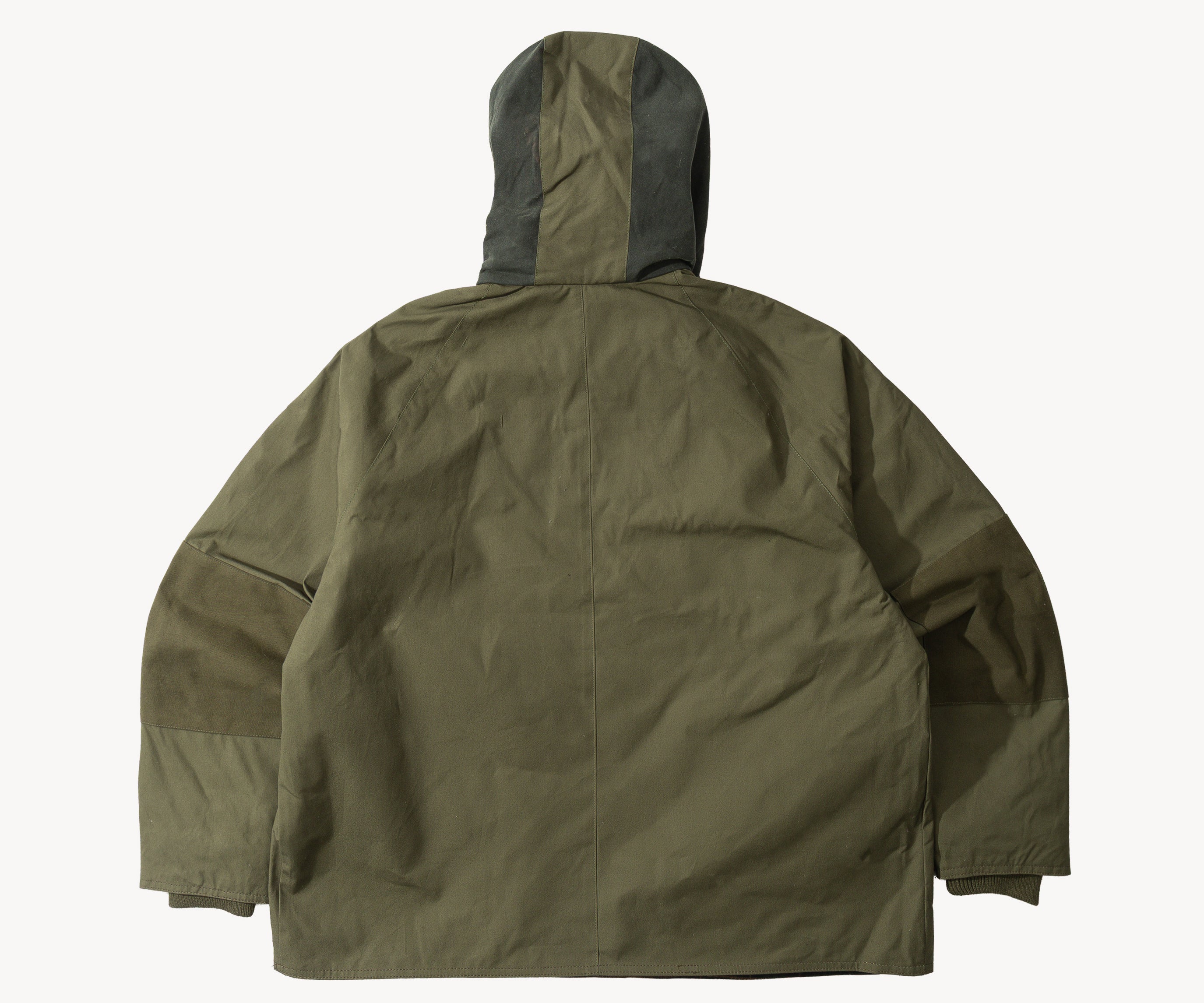 REWORK® POP-OVER WAX JACKET - N° 021 Coats & Jackets LARGE / GREEN - BRUT Clothing