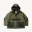 REWORK® POP-OVER WAX JACKET - N° 028 Coats & Jackets X-LARGE / GREEN - BRUT Clothing