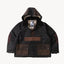 REWORK® POP-OVER WAX JACKET - N° 033 Coats & Jackets X-LARGE / BROWN - BRUT Clothing