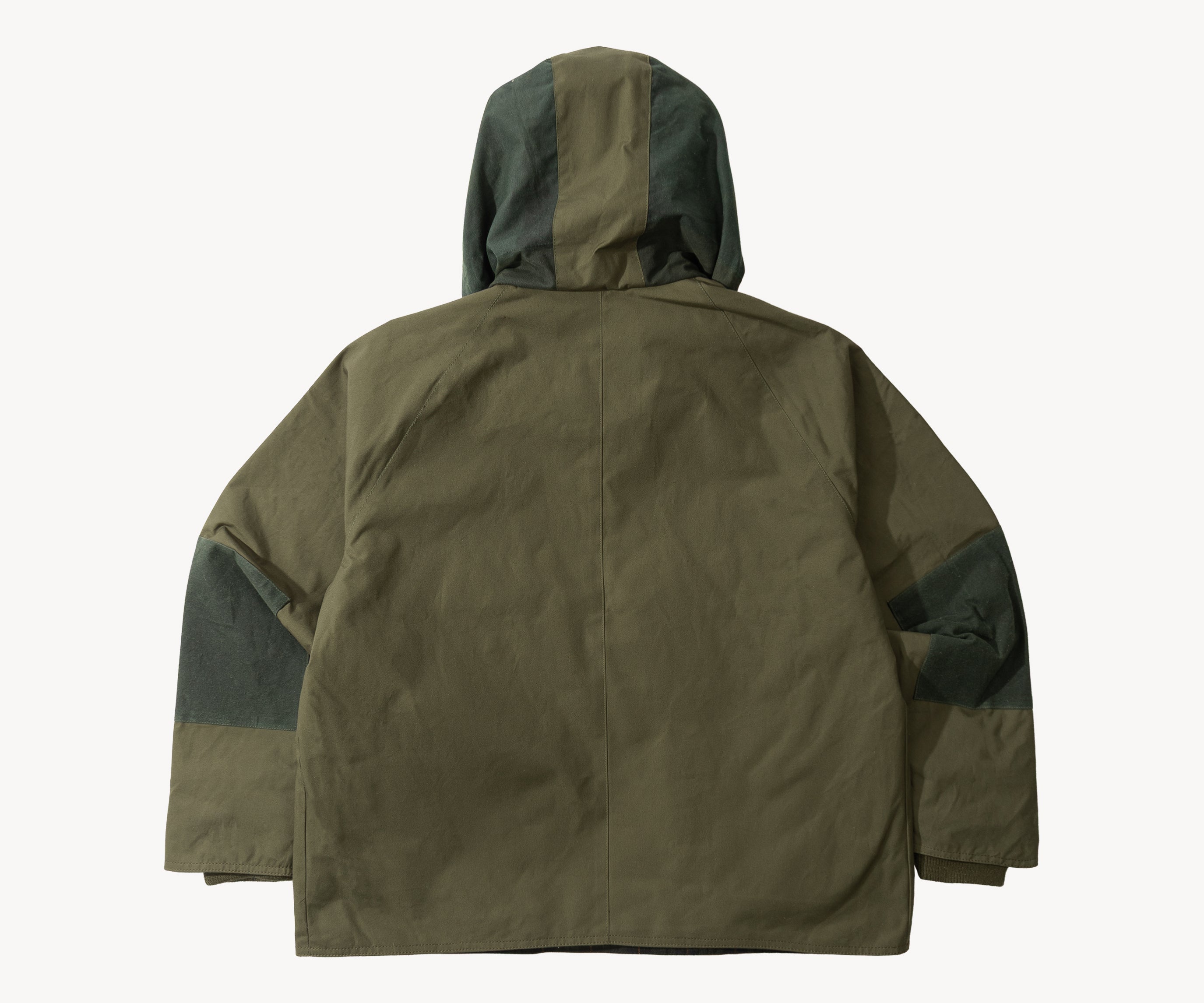 REWORK® POP-OVER WAX JACKET - N° 001 Coats & Jackets SMALL / GREEN - BRUT Clothing