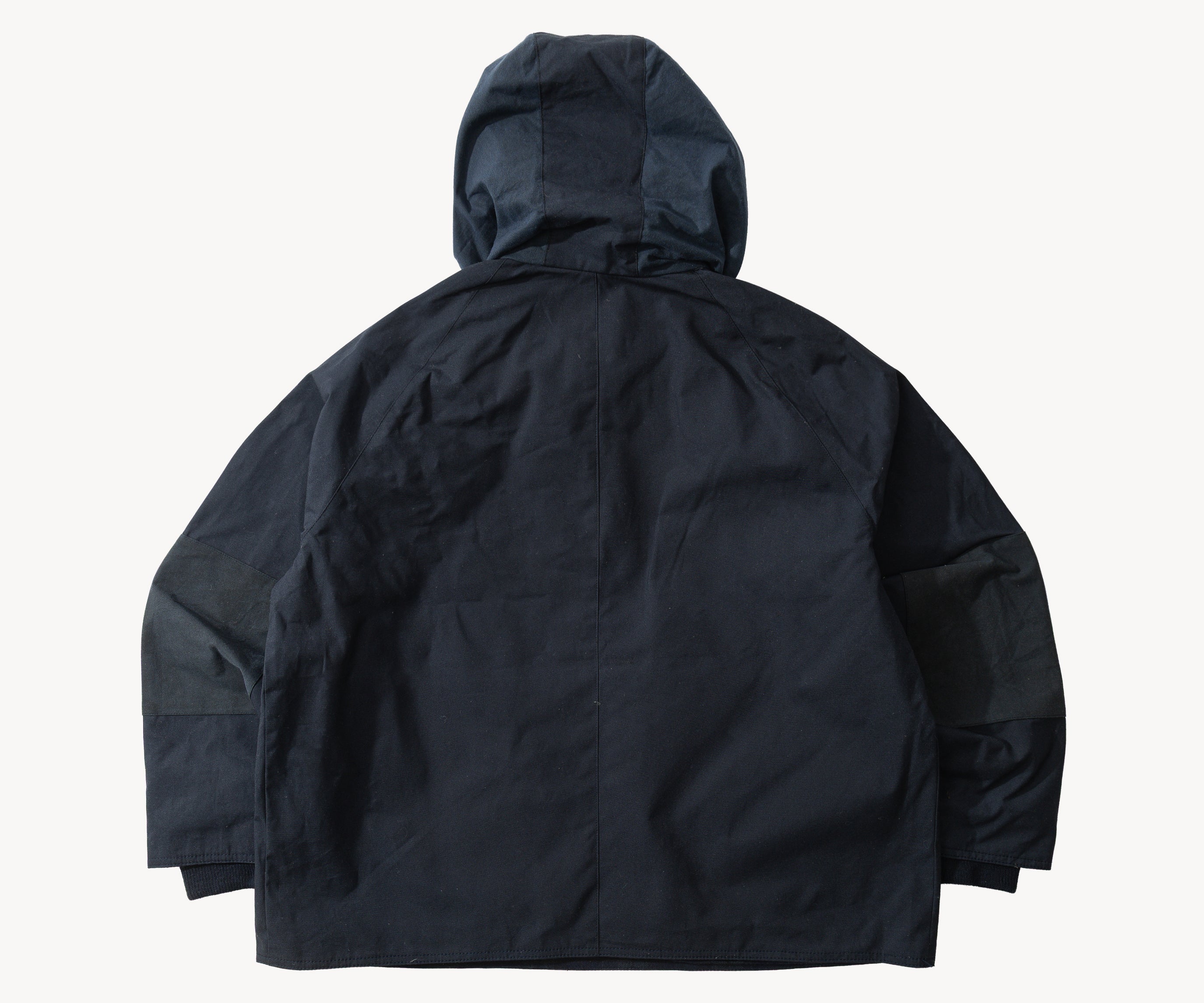 REWORK® POP-OVER WAX JACKET - N° 014 Coats & Jackets MEDIUM / BLUE - BRUT Clothing