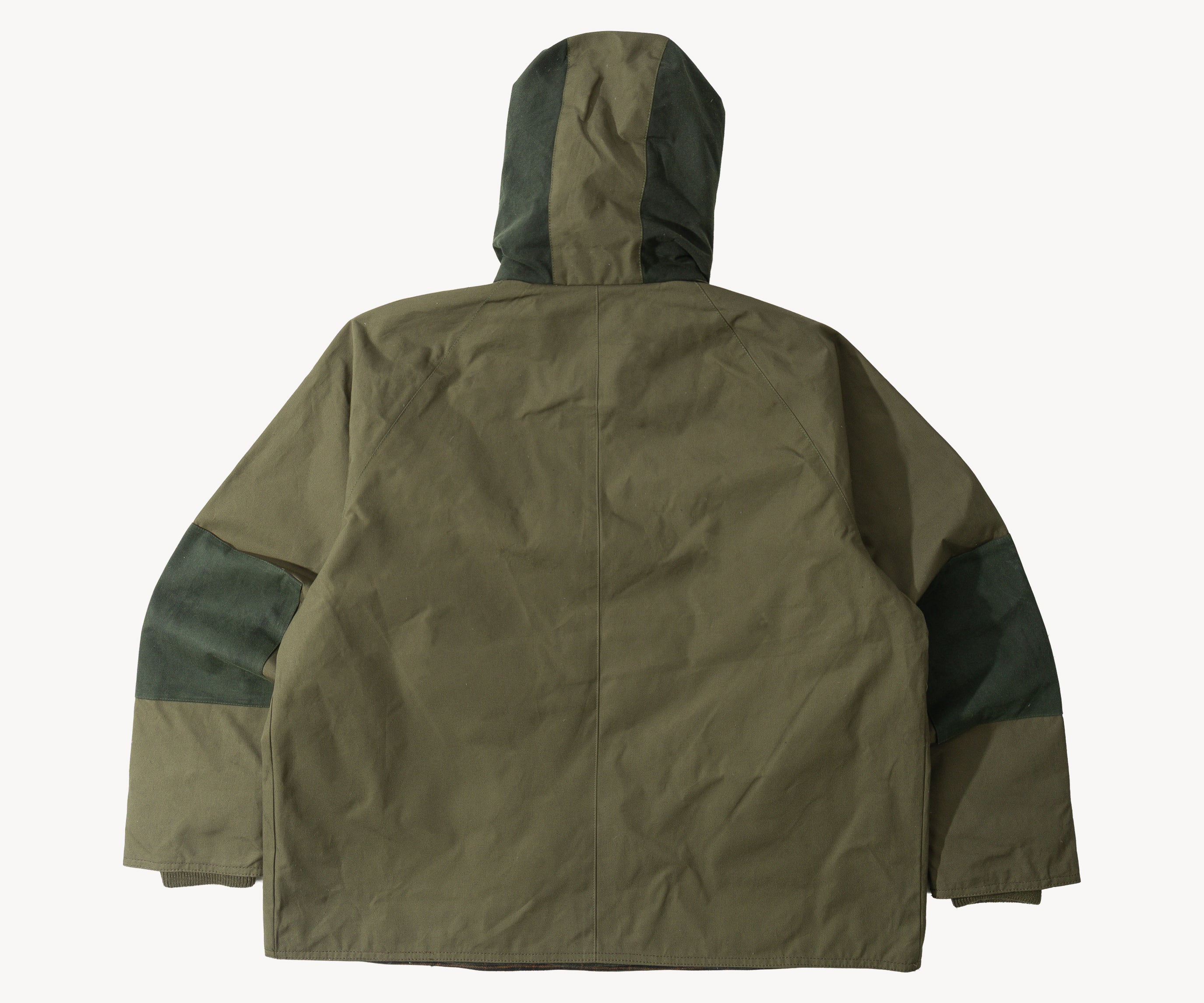 REWORK® POP-OVER WAX JACKET - N° 018 Coats & Jackets LARGE / GREEN - BRUT Clothing