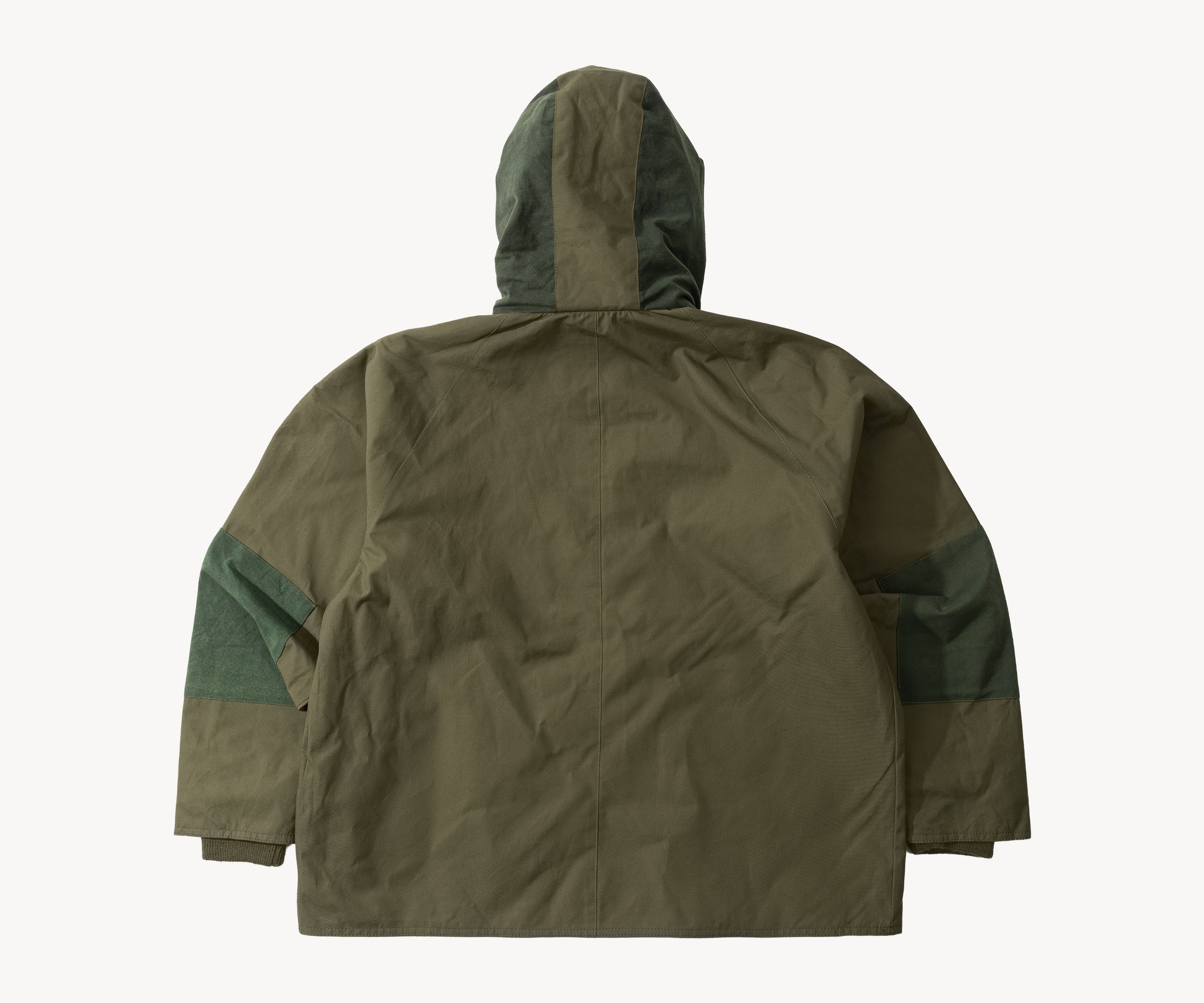 REWORK® POP-OVER WAX JACKET - N° 010 Coats & Jackets MEDIUM / GREEN - BRUT Clothing