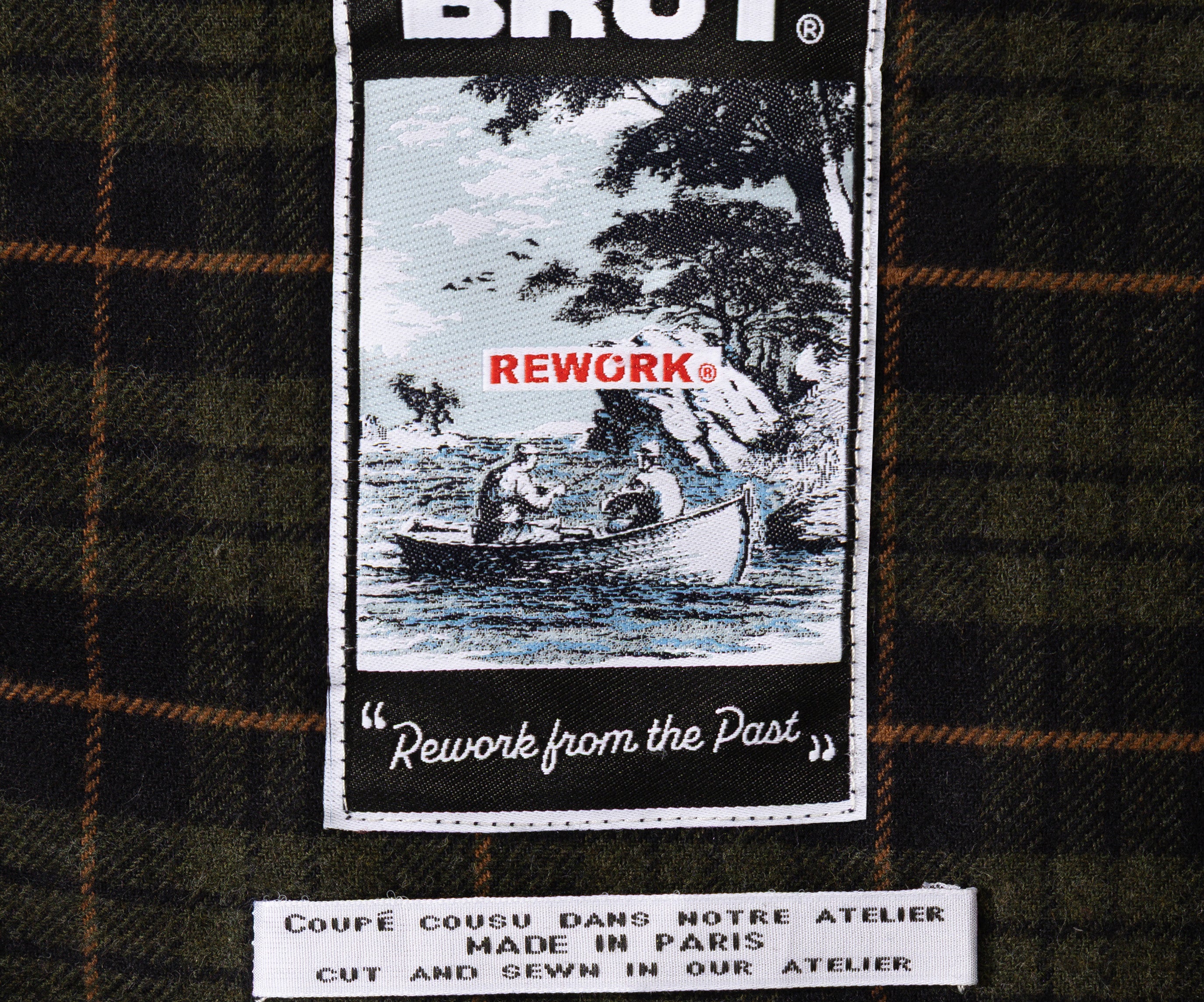 REWORK® POP-OVER WAX JACKET - N° 006 Coats & Jackets MEDIUM / GREEN - BRUT Clothing