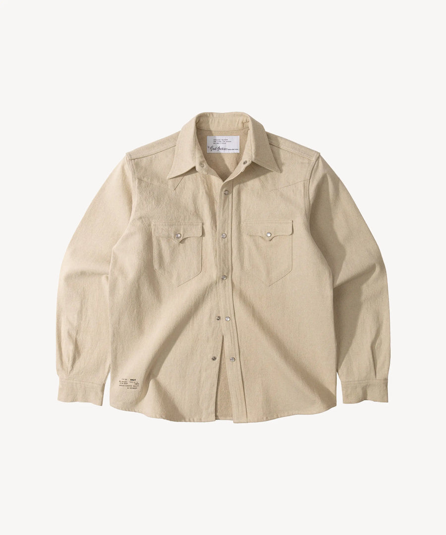 <span>THE WESTERN DENIM SHIRT</span>