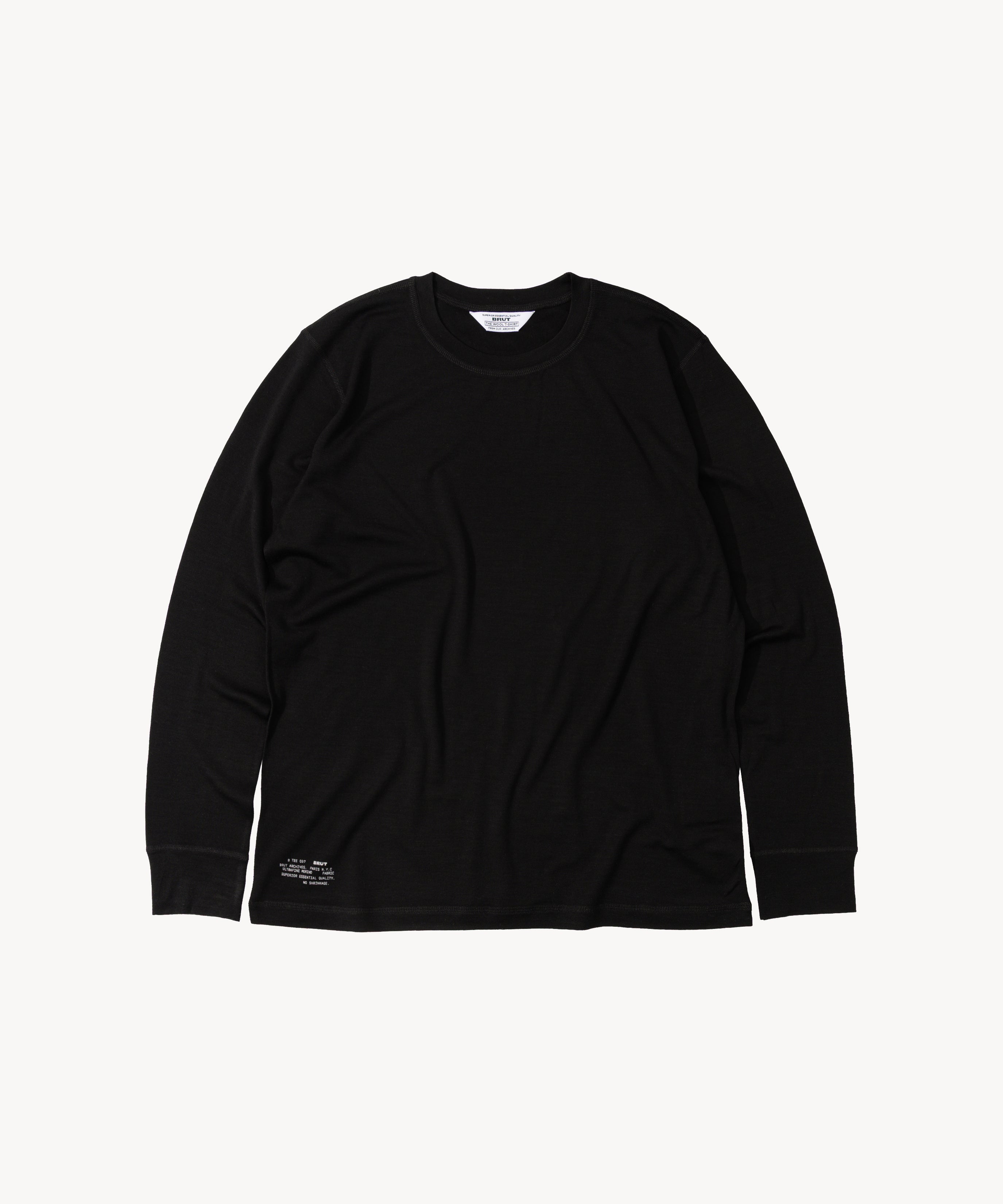 90s A.P.C. long sleeve rib tee archive