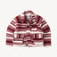 REWORK® WOOL PLAID JACKET - N° 005 Coats & Jackets MEDIUM / BURGUNDY - BRUT Clothing