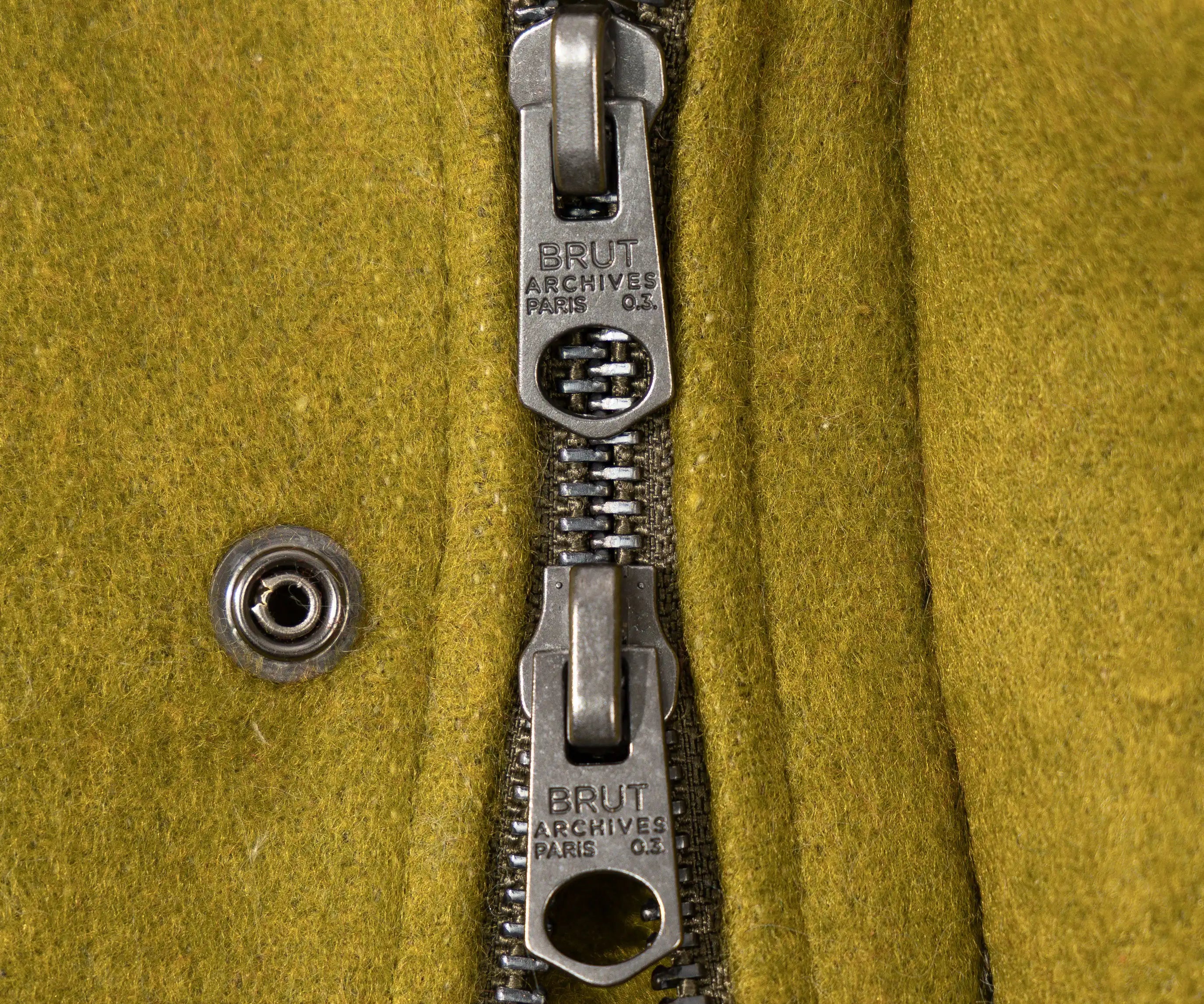REWORK® WOOL PLAID JACKET - N° 007 Coats & Jackets MEDIUM / OLIVE - BRUT Clothing
