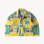 REWORK® WOOL PLAID JACKET - N° 014 Coats & Jackets X-LARGE / YELLOW - BRUT Clothing