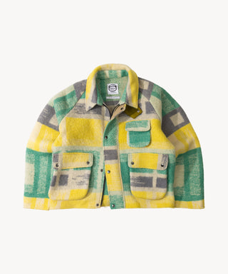 REWORK® WOOL PLAID JACKET - N° 014