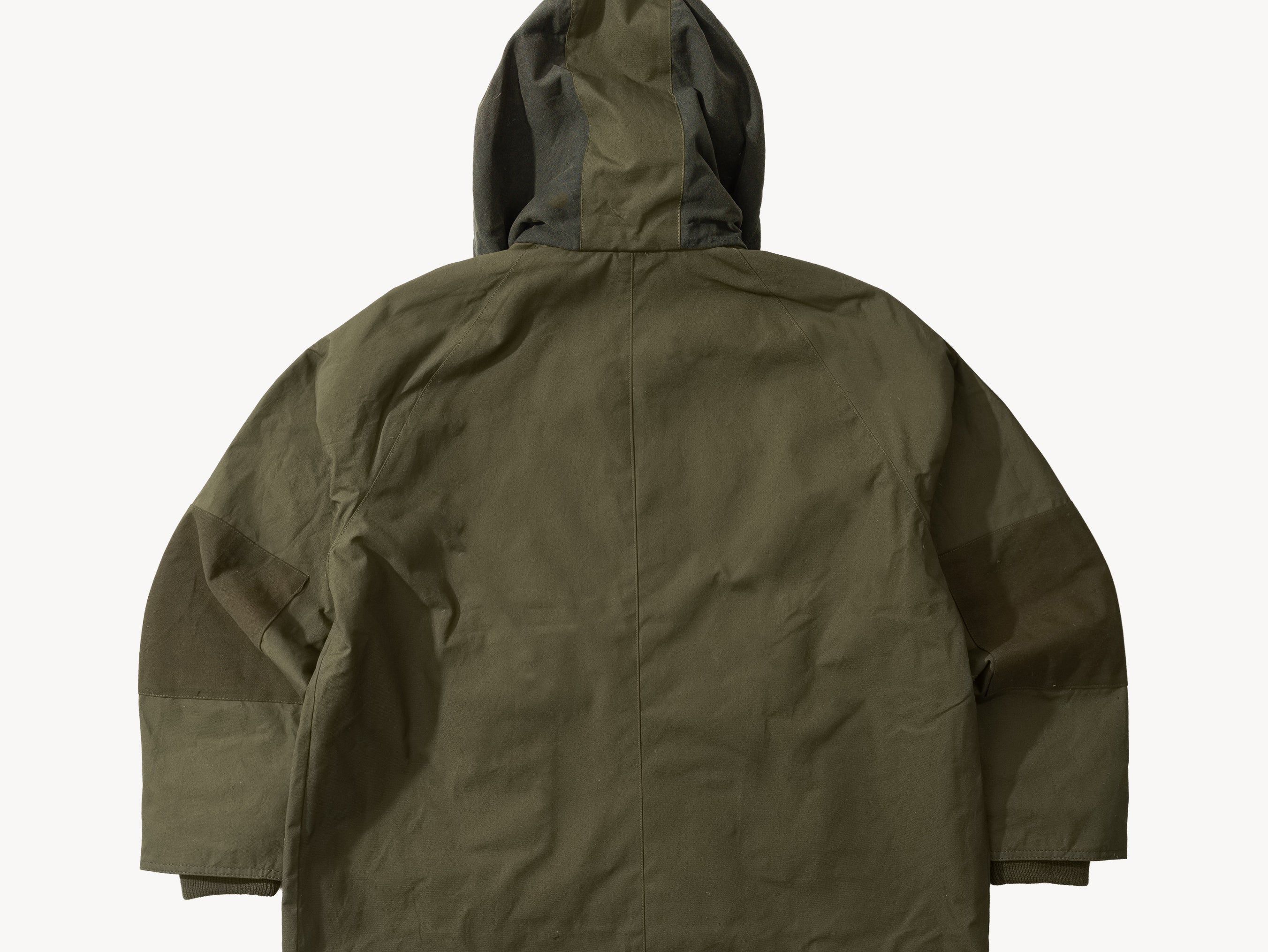 REWORK® POP-OVER WAX JACKET - N° 016 Coats & Jackets LARGE / GREEN - BRUT Clothing