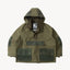 REWORK® POP-OVER WAX JACKET - N° 017 Coats & Jackets LARGE / GREEN - BRUT Clothing